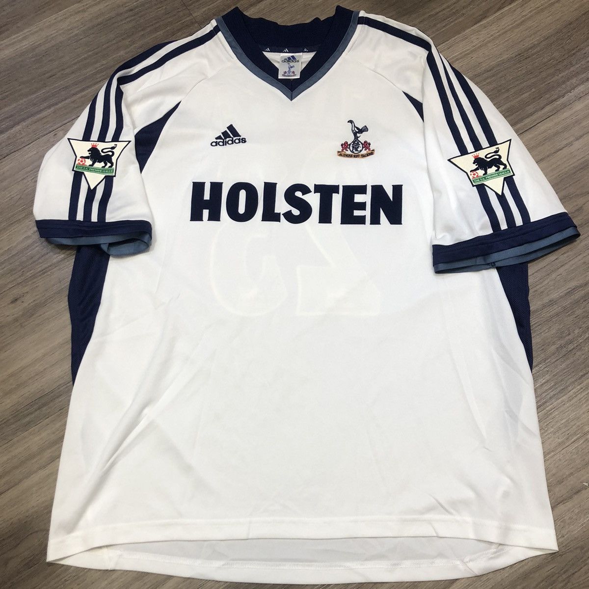 Adidas Sportswear Vintage Tottenham Hotspur 01 02 home shirt 23 Ziege Grailed