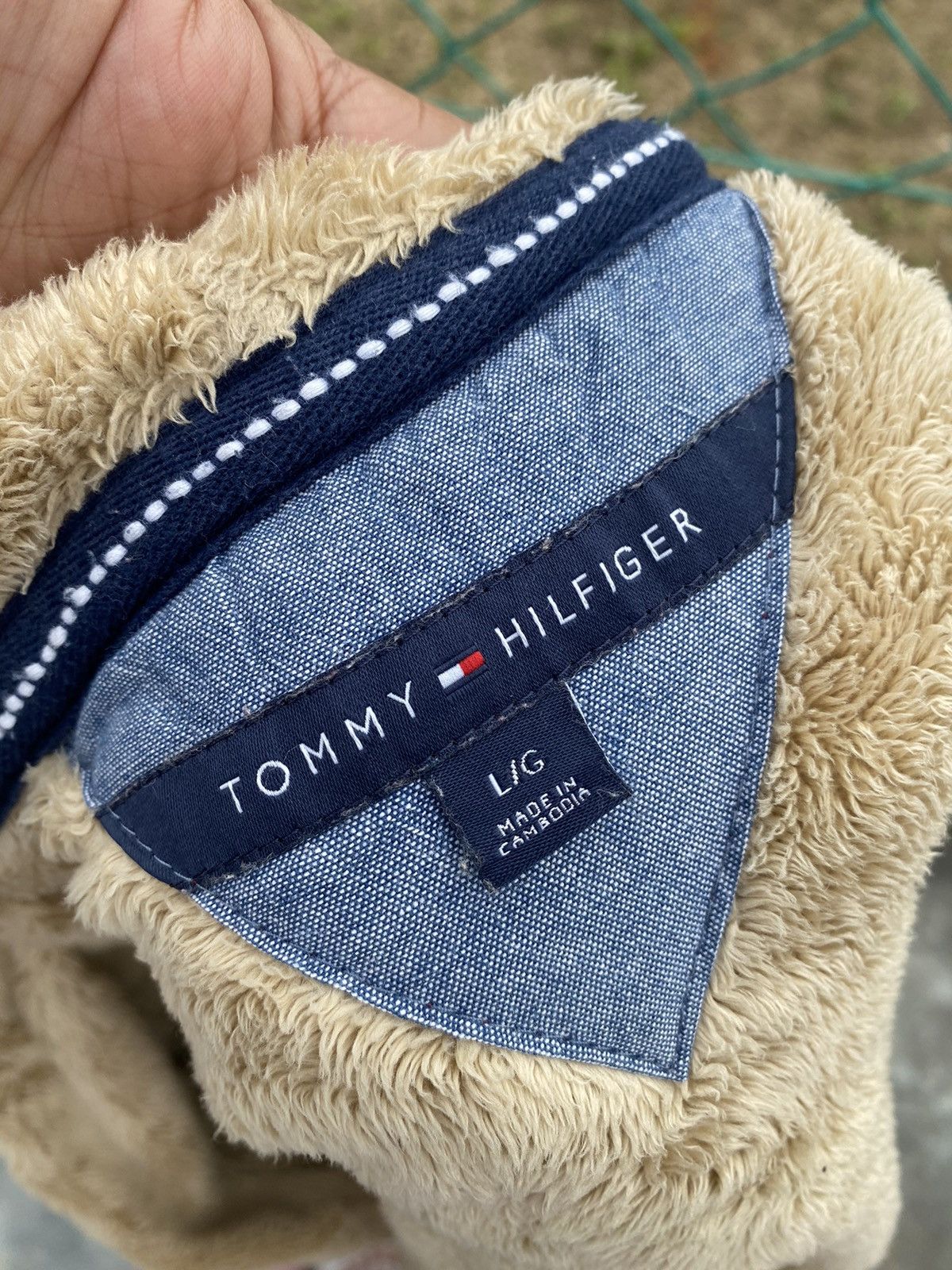Tommy Hilfiger Tommy Hilfiger Embroidery Spellout Zipper Hoodies Size US L / EU 52-54 / 3 - 7 Thumbnail
