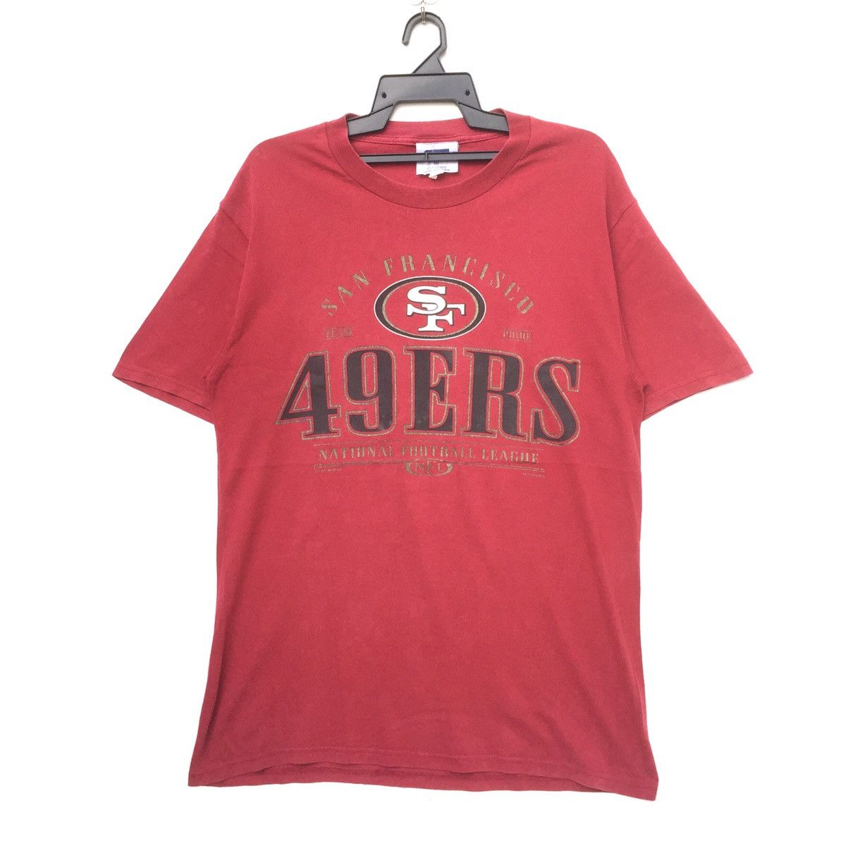 NFL Vintage 90s 49ERS San Francisco Big Logo T-Shirt | M | Swag Size US M / EU 48-50 / 2 - 1 Thumbnail