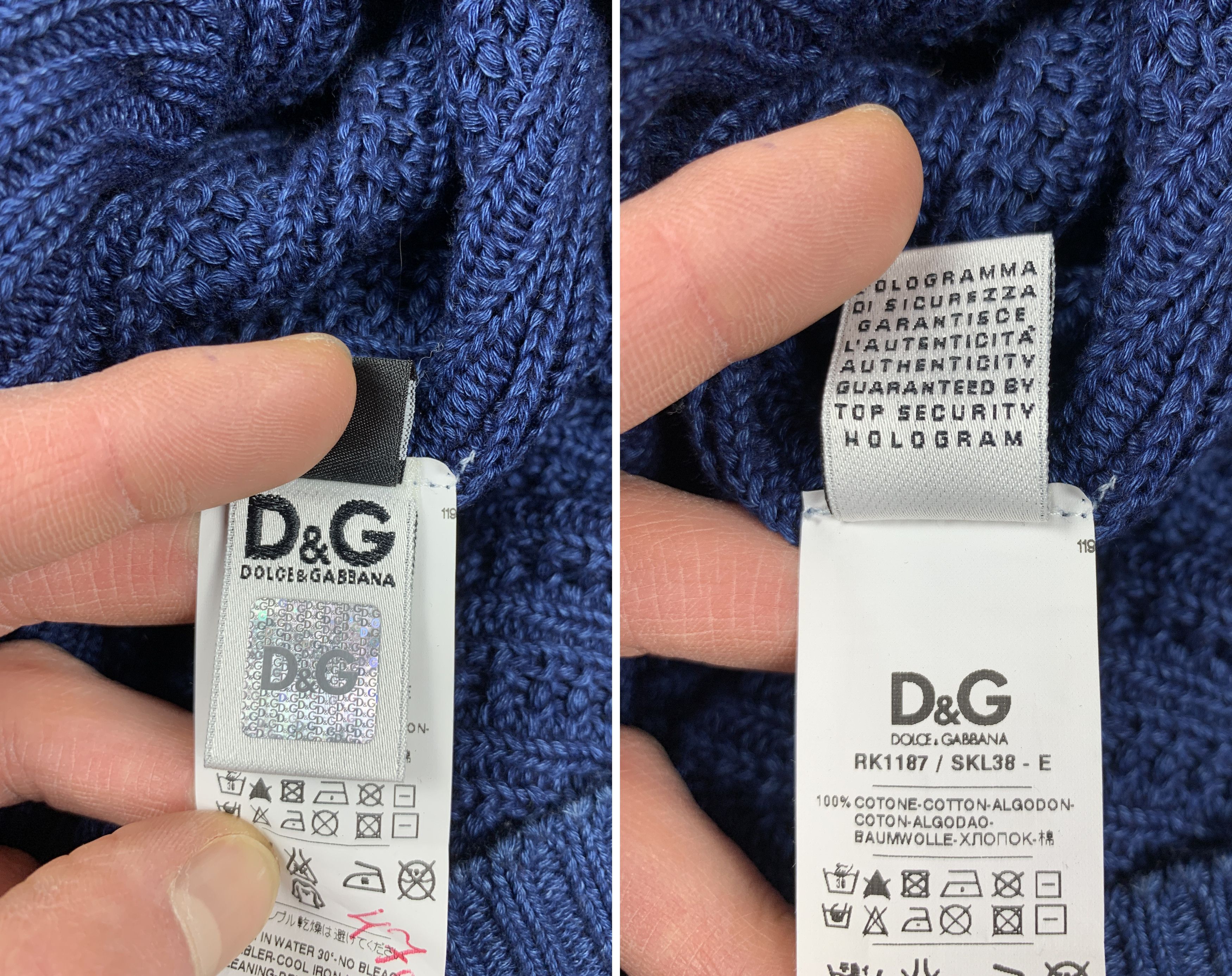 Dolce & Gabbana Dolce & Gabbana Double Breasted Cardigan Sweater Size 48 Size US M / EU 48-50 / 2 - 11 Thumbnail