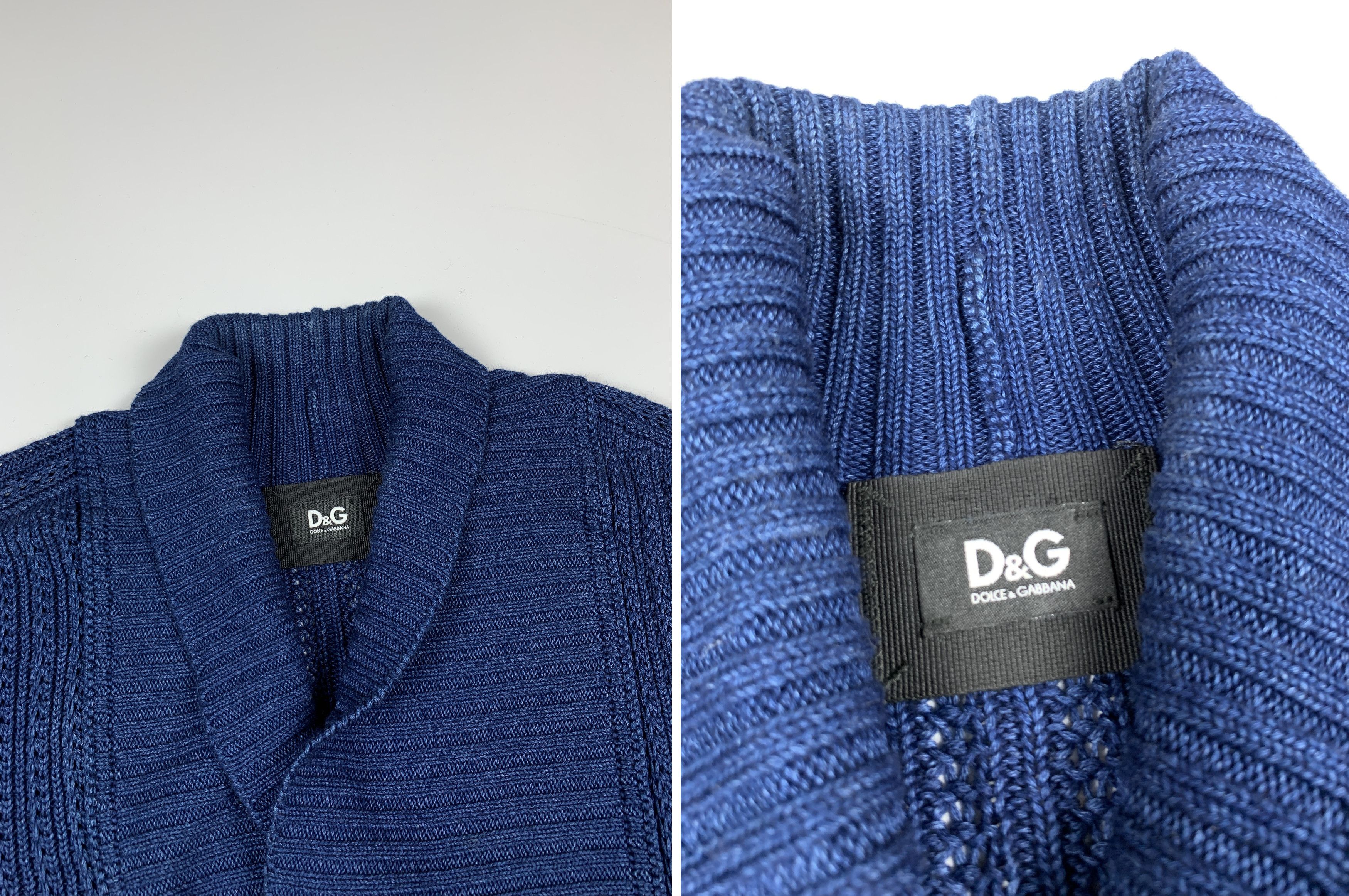 Dolce & Gabbana Dolce & Gabbana Double Breasted Cardigan Sweater Size 48 Size US M / EU 48-50 / 2 - 6 Thumbnail