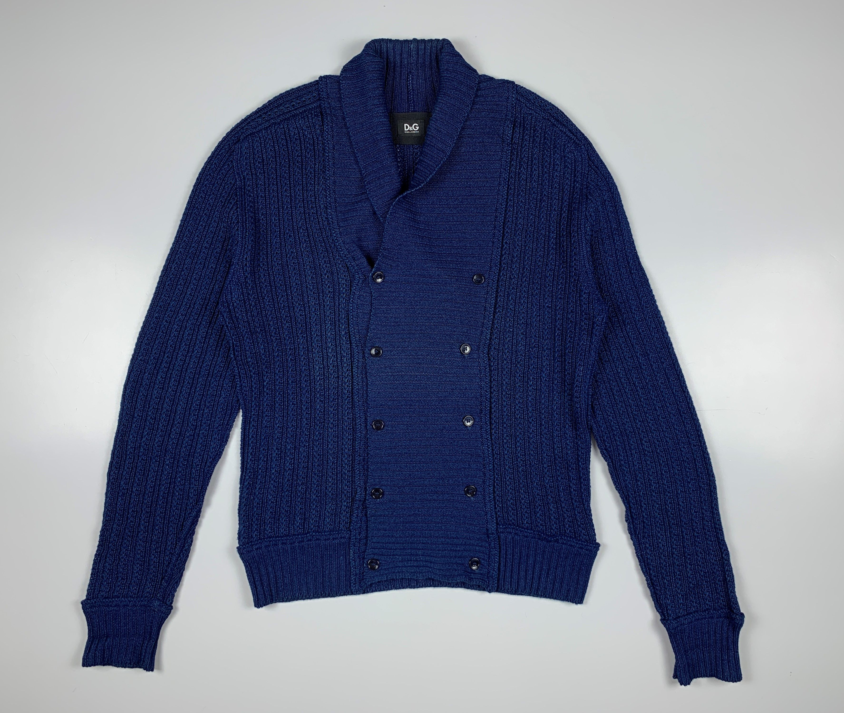 Dolce & Gabbana Dolce & Gabbana Double Breasted Cardigan Sweater Size 48 Size US M / EU 48-50 / 2 - 1 Thumbnail