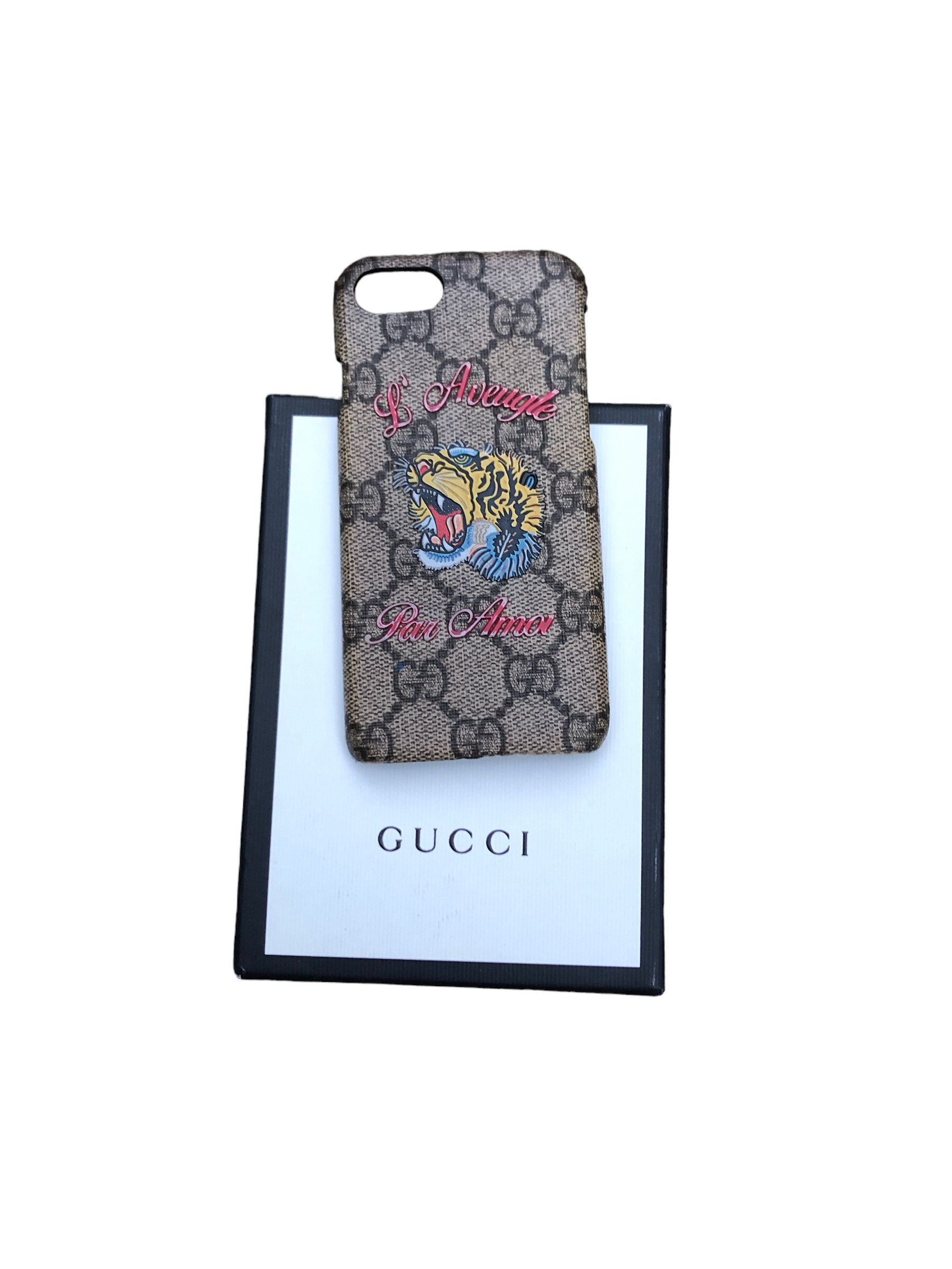 GUCCI - GUCCI iphone7plus iphone8plus ケース GUCCI iPhone8plus 携帯ケース - メルカリ