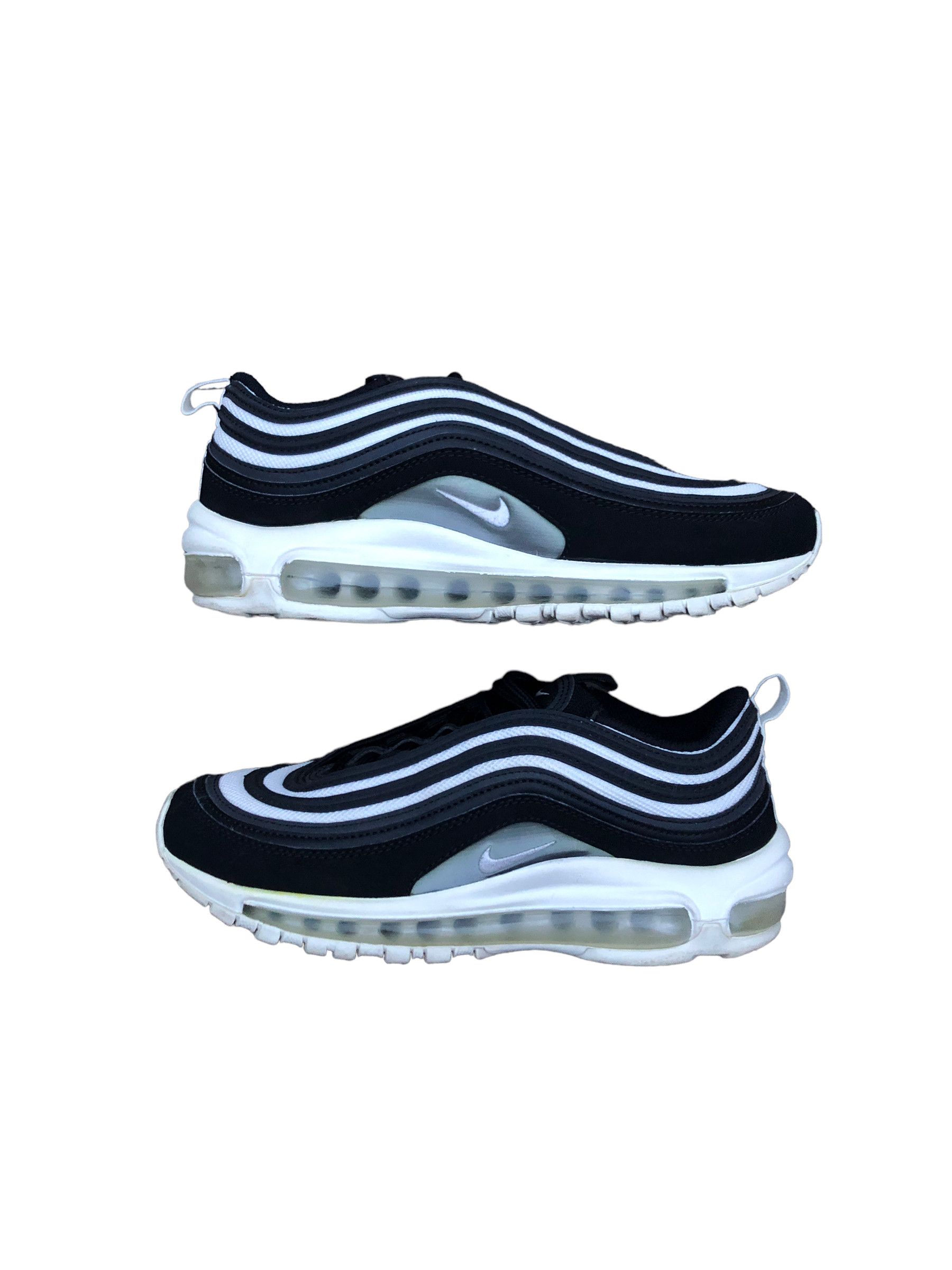 RARE 2019 Nike Air Max 97 Black Platinum Size