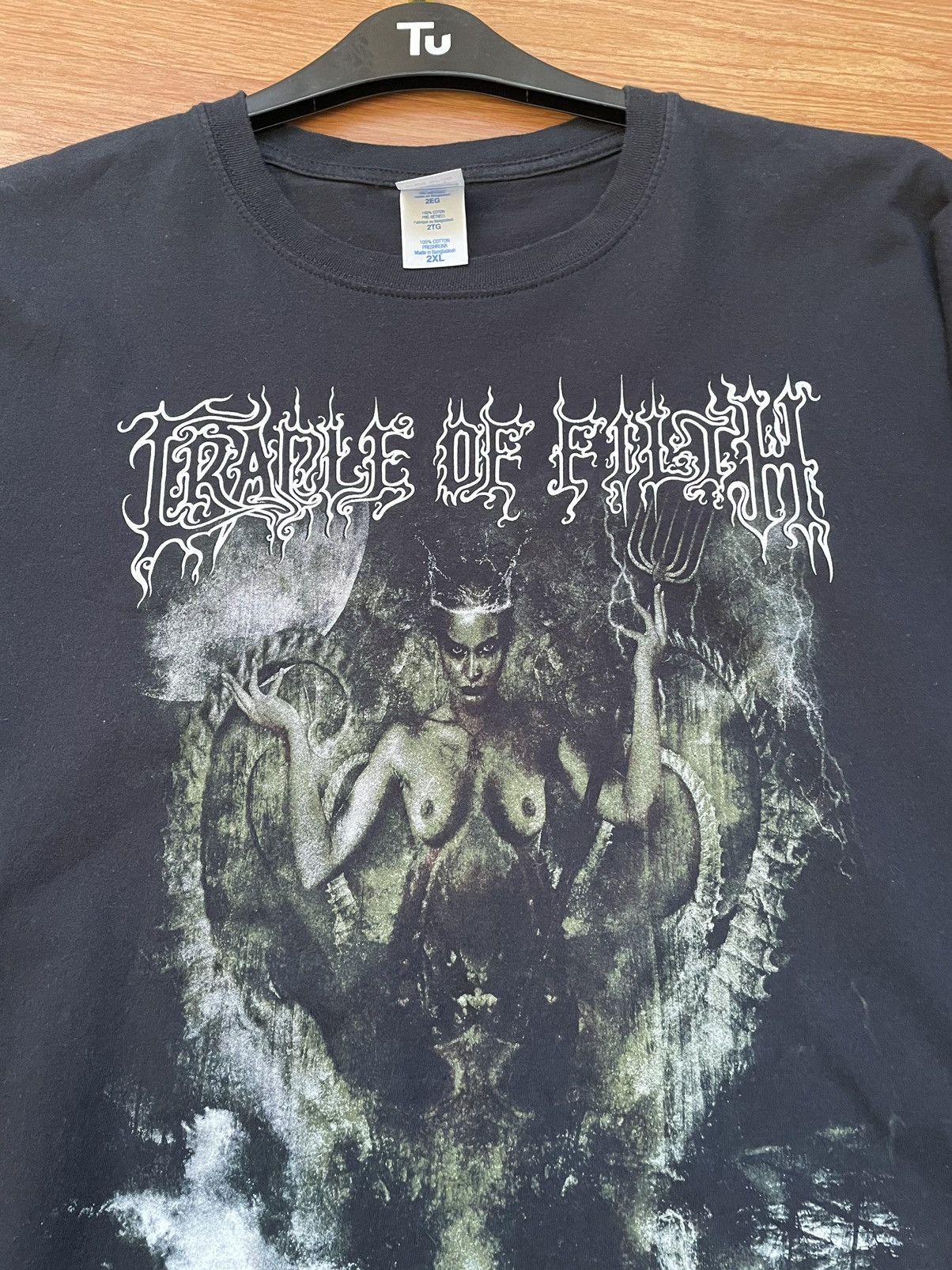 Gildan × Vintage Cradle of Filth Vintage t-shirt Size US XXL / EU 58 / 5 - 7 Thumbnail