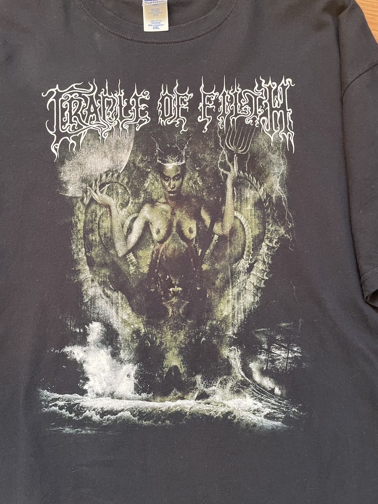 Gildan × Vintage Cradle of Filth Vintage t-shirt Size US XXL / EU 58 / 5 - 10 Thumbnail