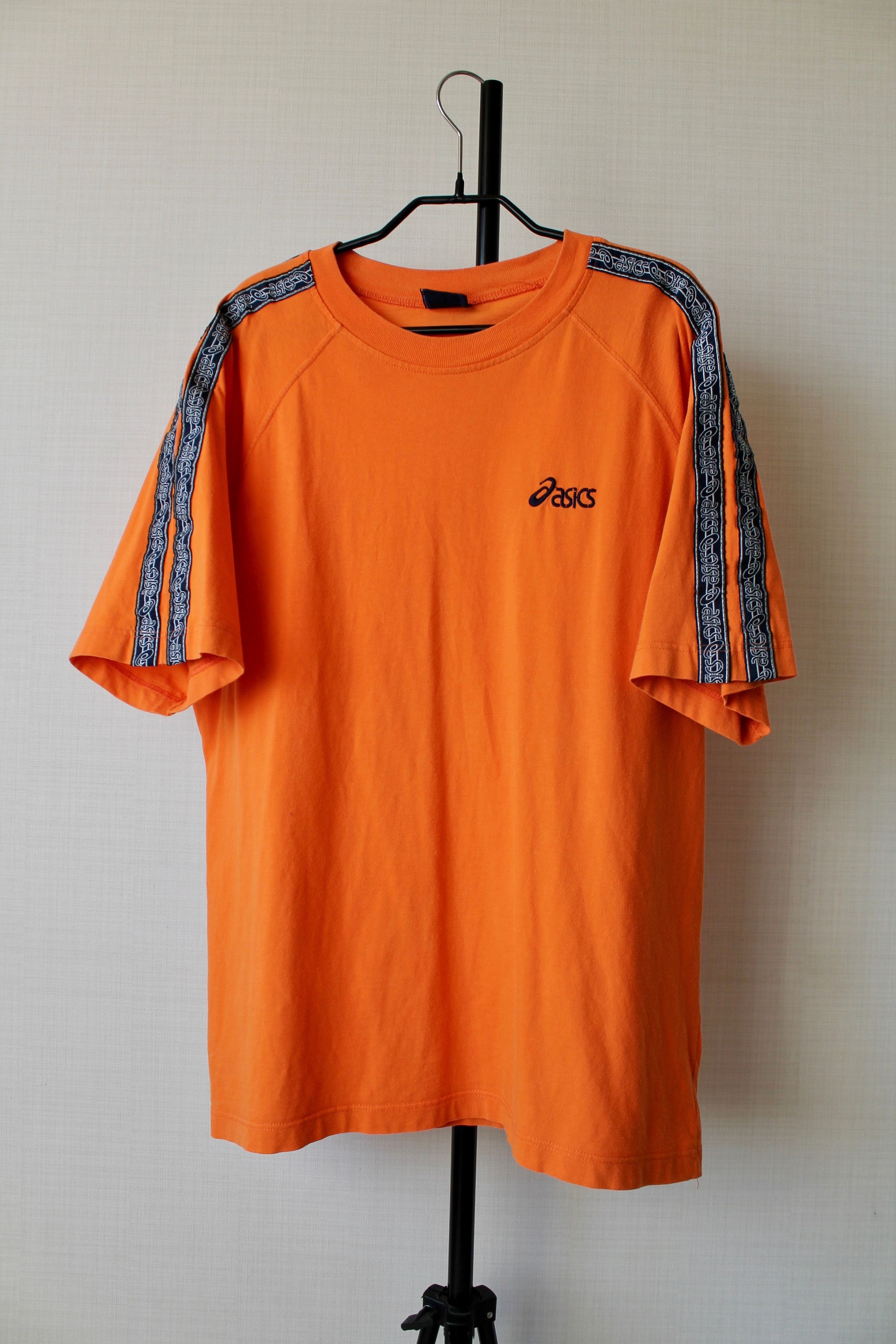 Asics ASICS Vintage orange t shirt Size US L / EU 52-54 / 3 - 1 Thumbnail