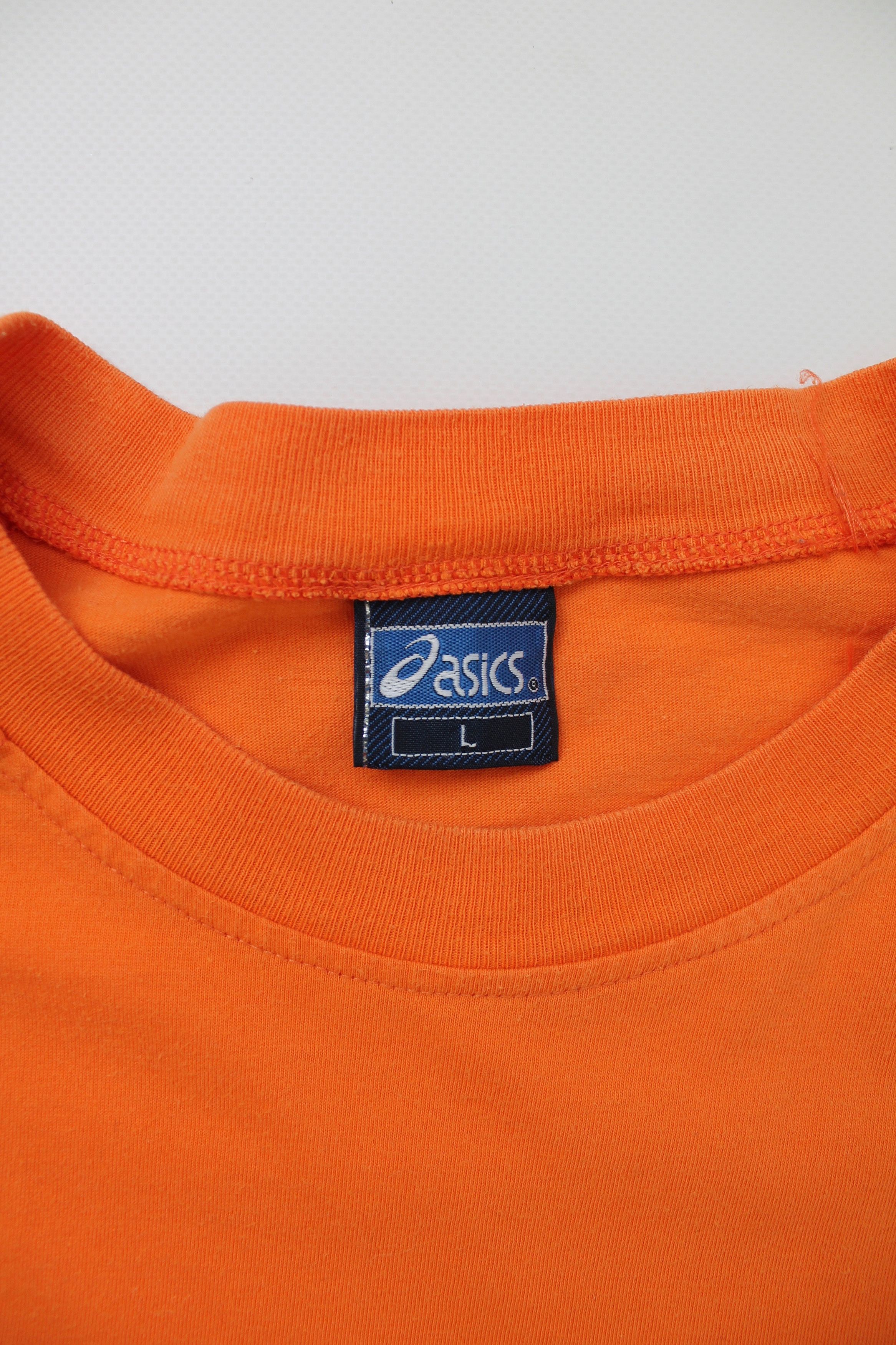 Asics ASICS Vintage orange t shirt Size US L / EU 52-54 / 3 - 4 Thumbnail