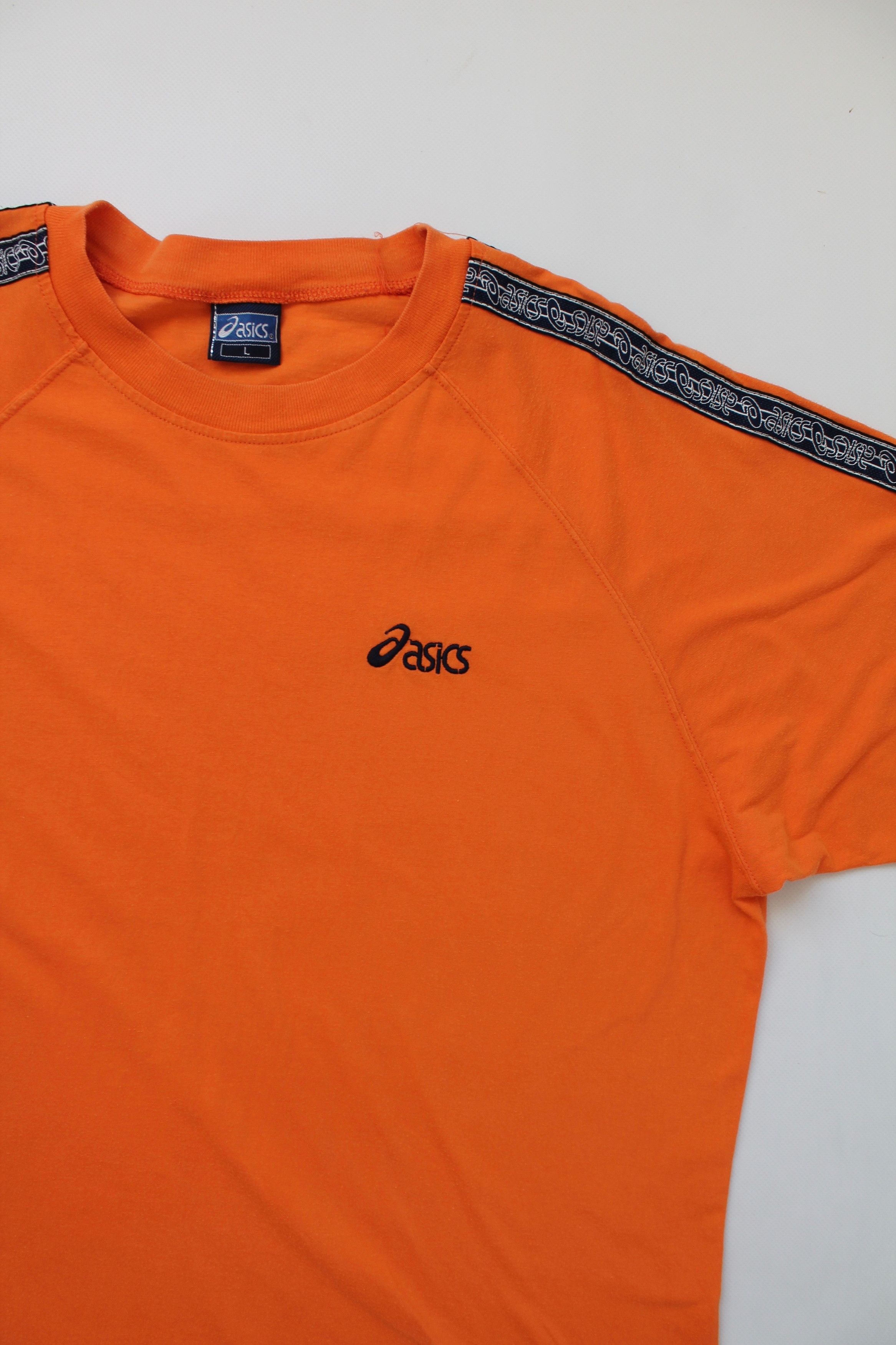 Asics ASICS Vintage orange t shirt Size US L / EU 52-54 / 3 - 3 Thumbnail
