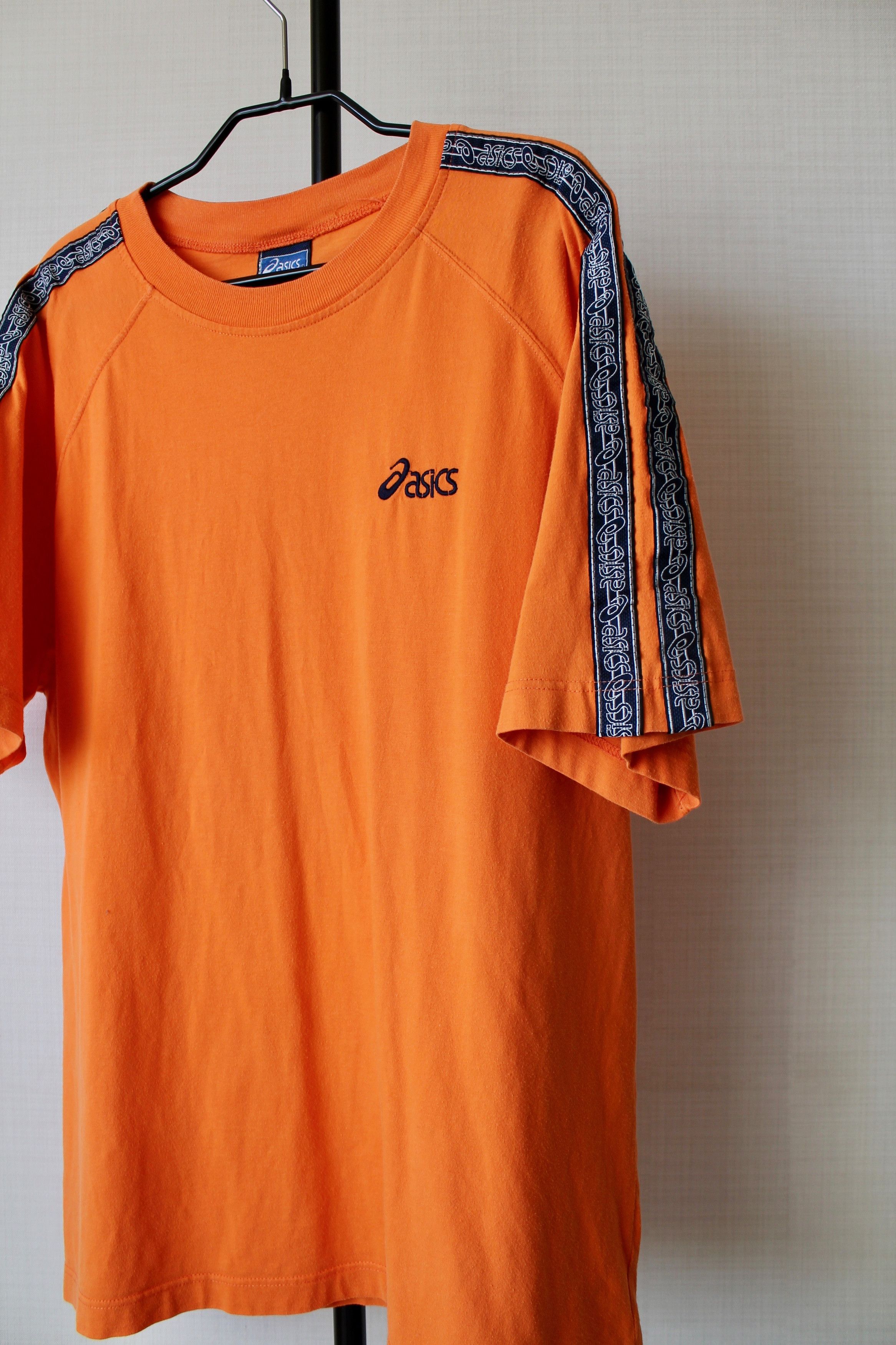 Asics ASICS Vintage orange t shirt Size US L / EU 52-54 / 3 - 11 Thumbnail
