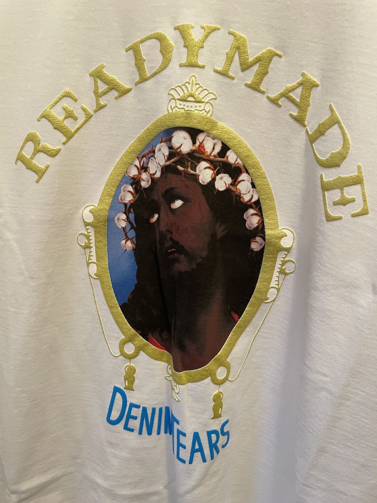 DENIM TEARS × READYMADE DENIM TEARS x Readymade Cotton Wreath  