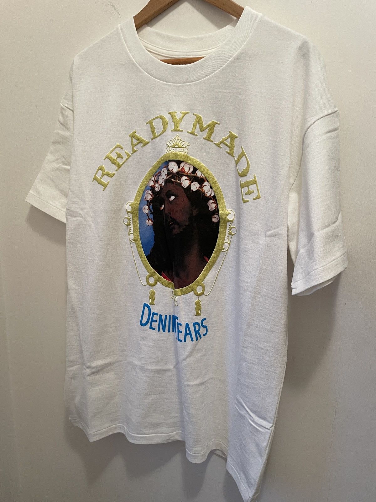 DENIM TEARS × READYMADE DENIM TEARS x Readymade Cotton Wreath  