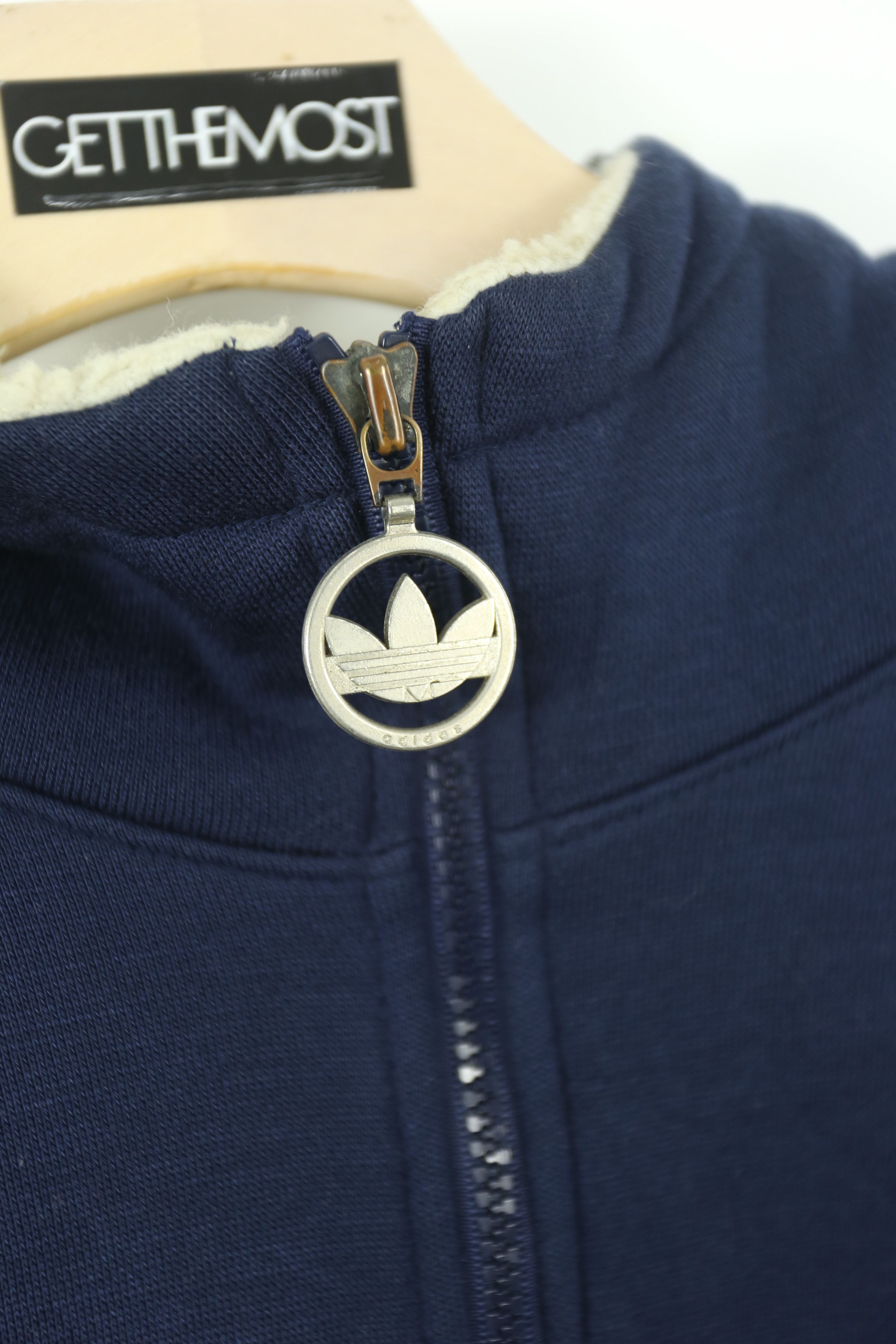 Adidas × Vintage Vintage 80s Adidas Sweater Jacket JK054 Size US XL / EU 56 / 4 - 10 Thumbnail