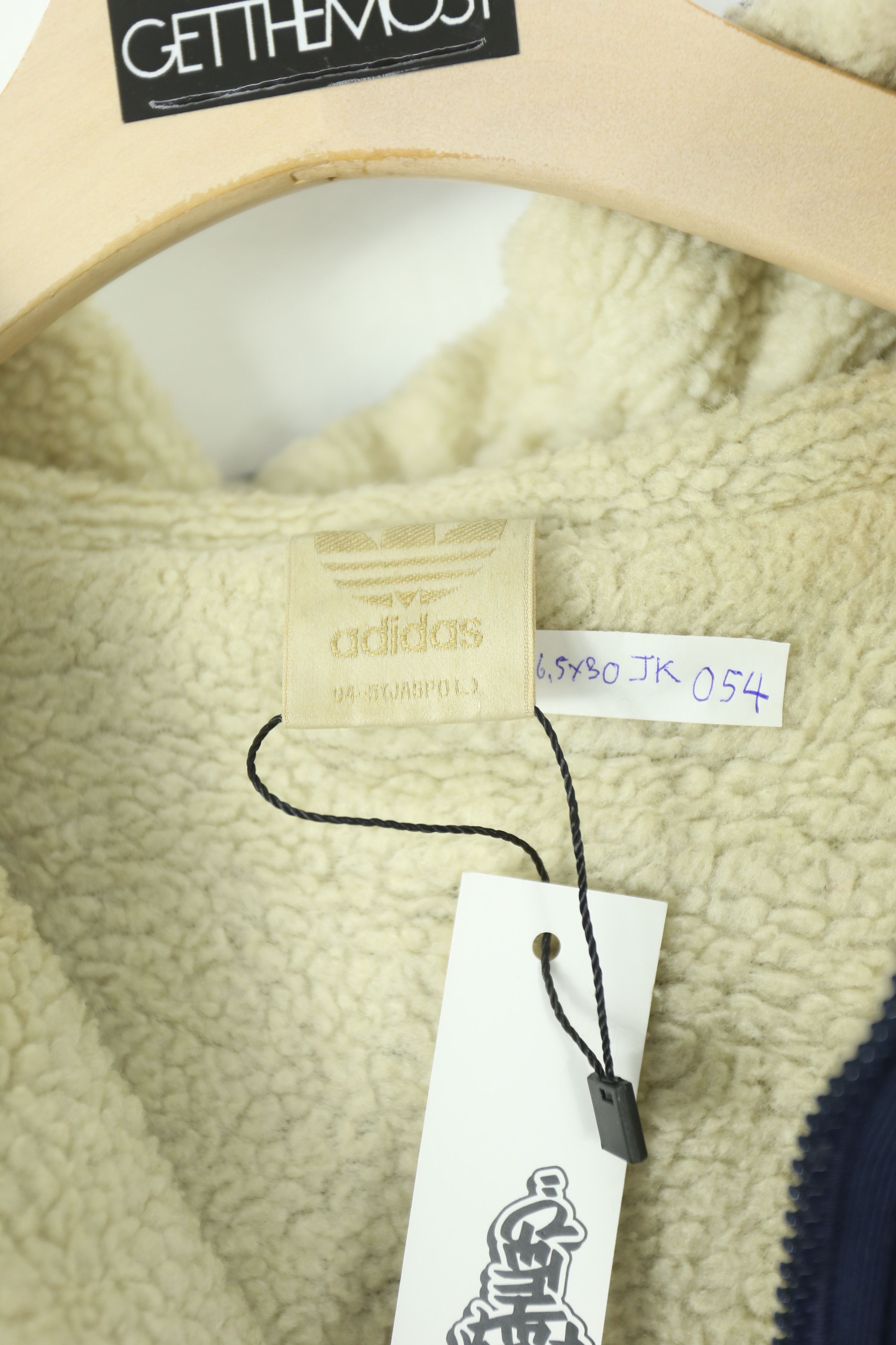 Adidas × Vintage Vintage 80s Adidas Sweater Jacket JK054 Size US XL / EU 56 / 4 - 11 Thumbnail