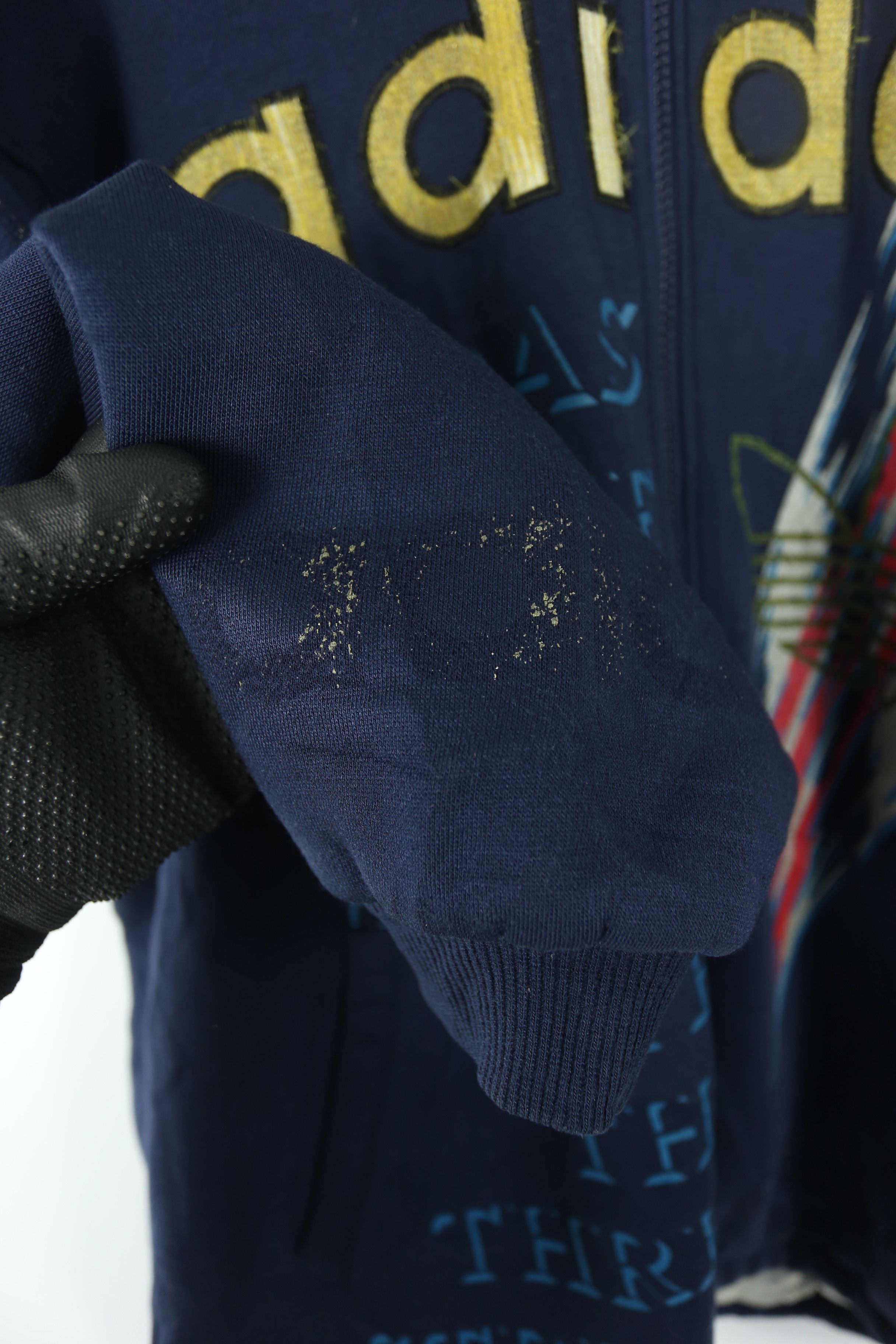 Adidas × Vintage Vintage 80s Adidas Sweater Jacket JK054 Size US XL / EU 56 / 4 - 7 Thumbnail