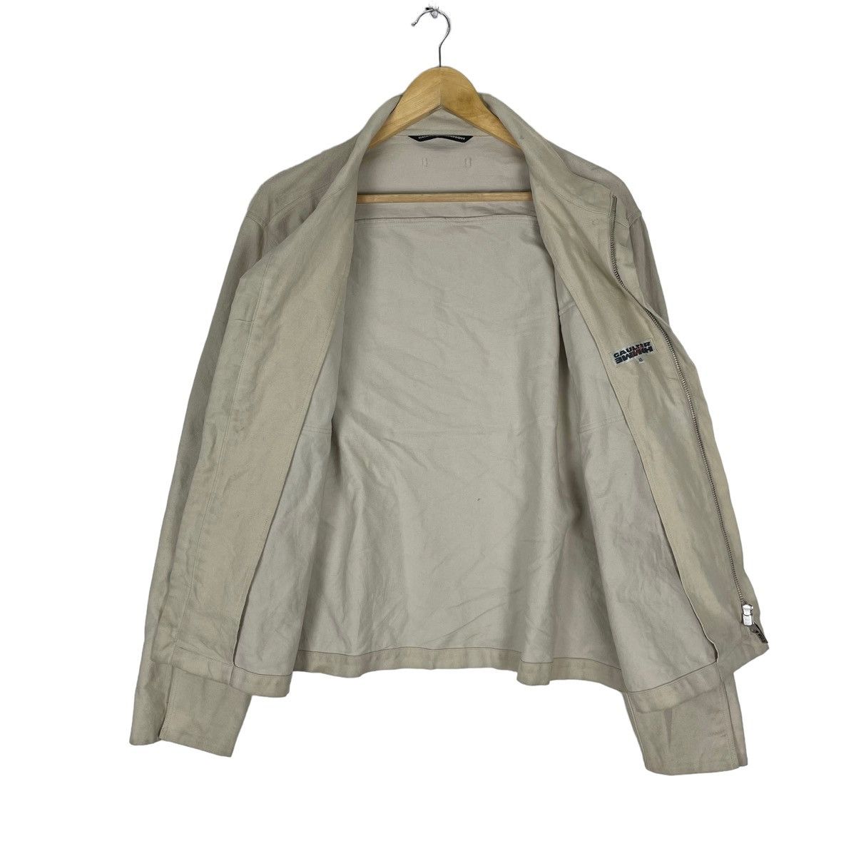 Gaultier Homme Objet × Jean Paul Gaultier 🔥JEAN PAUL GAULTIER MOLESKIN ZIPPER JACKET Size US M / EU 48-50 / 2 - 7 Thumbnail