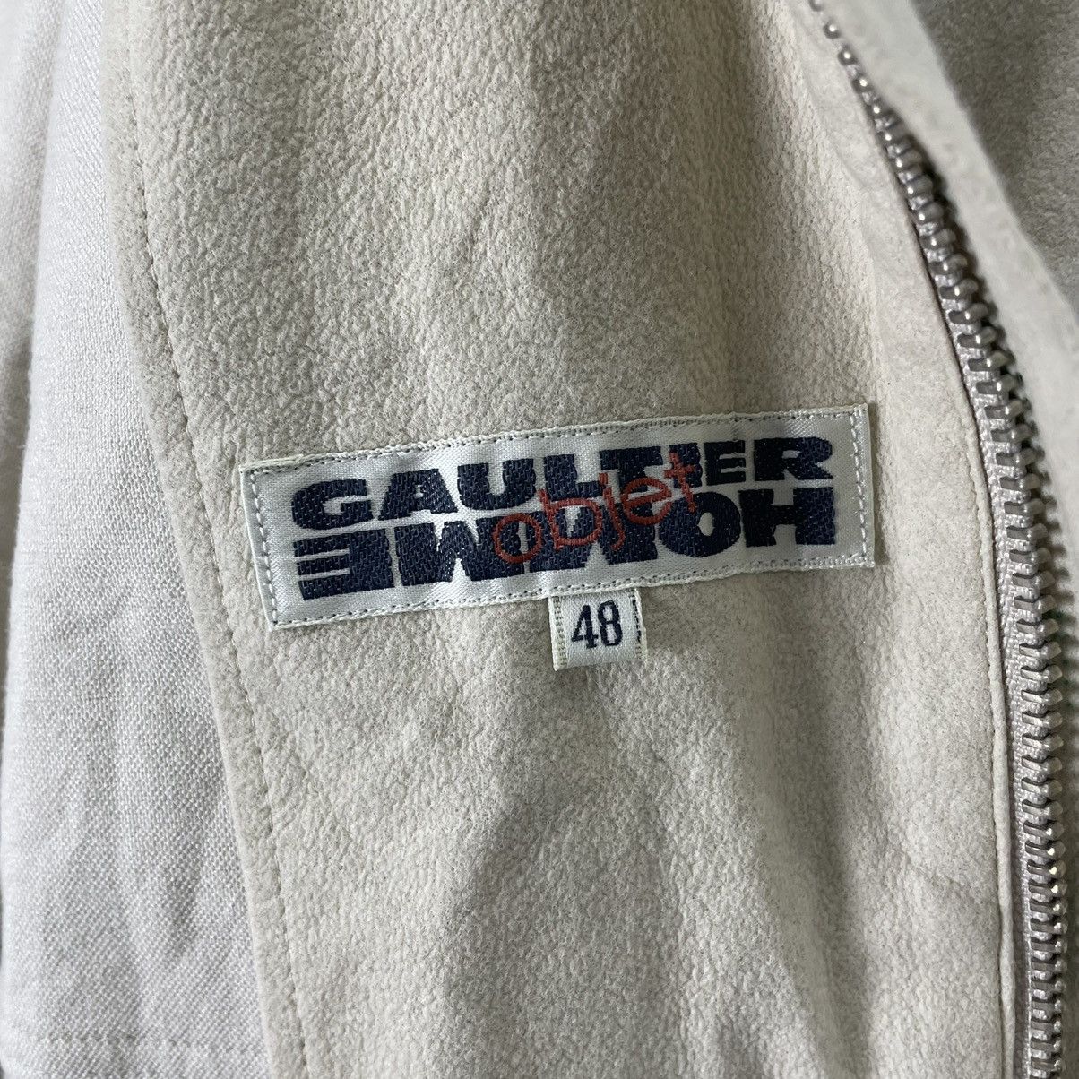 Gaultier Homme Objet × Jean Paul Gaultier 🔥JEAN PAUL GAULTIER MOLESKIN ZIPPER JACKET Size US M / EU 48-50 / 2 - 10 Thumbnail