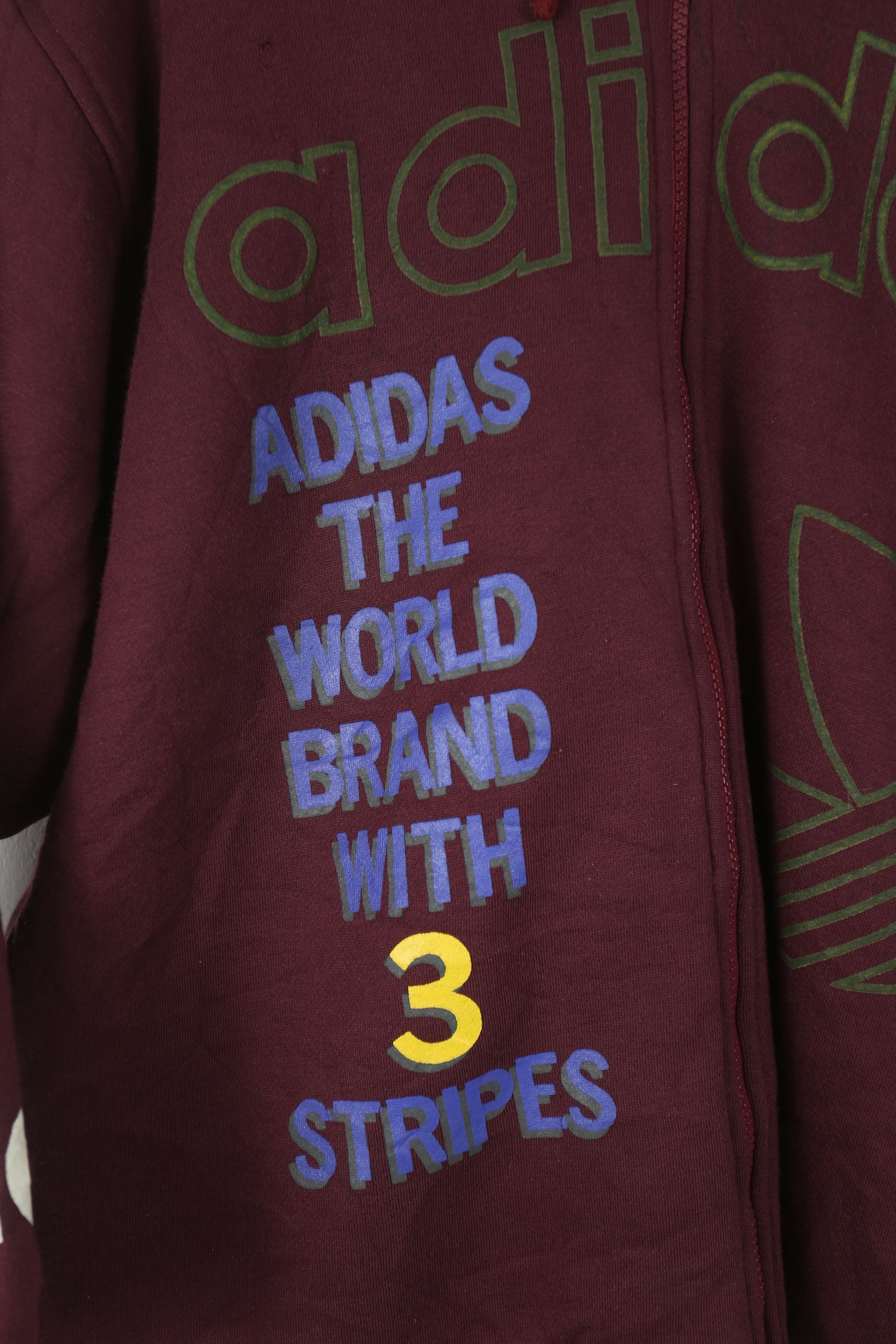 Adidas × Vintage Vintage 80 Adidas Jacket JK052 Size US XL / EU 56 / 4 - 3 Thumbnail