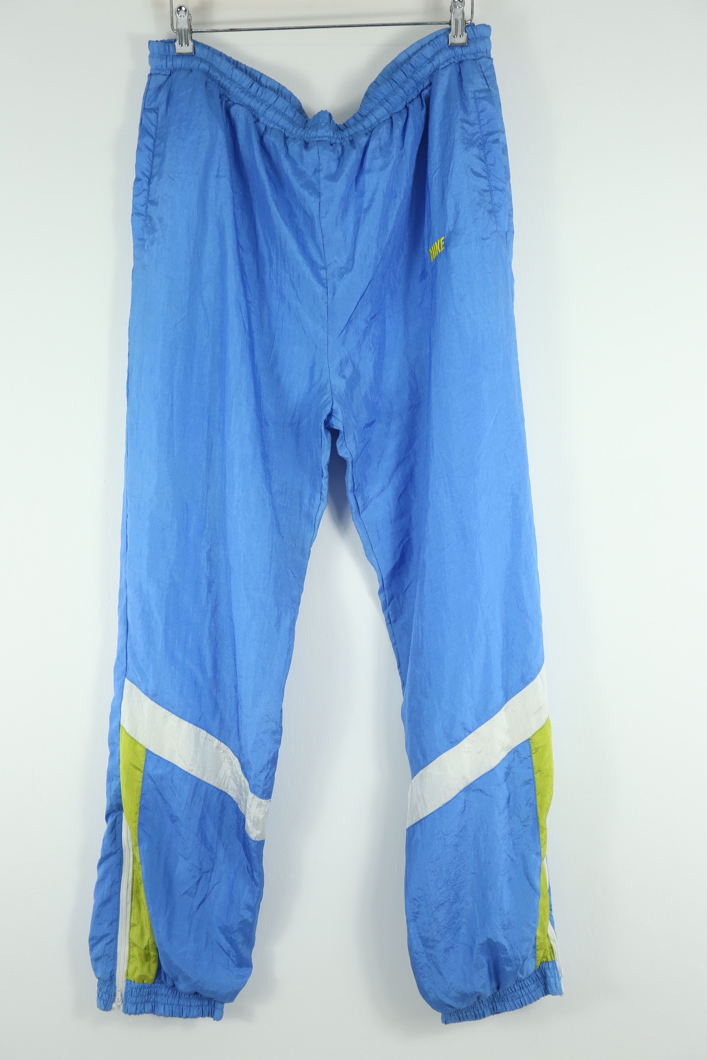 Nike × Vintage JK044 Vintage Nike nylon Pants and Jacket set (XL) Size US 36 / EU 52 - 2 Thumbnail