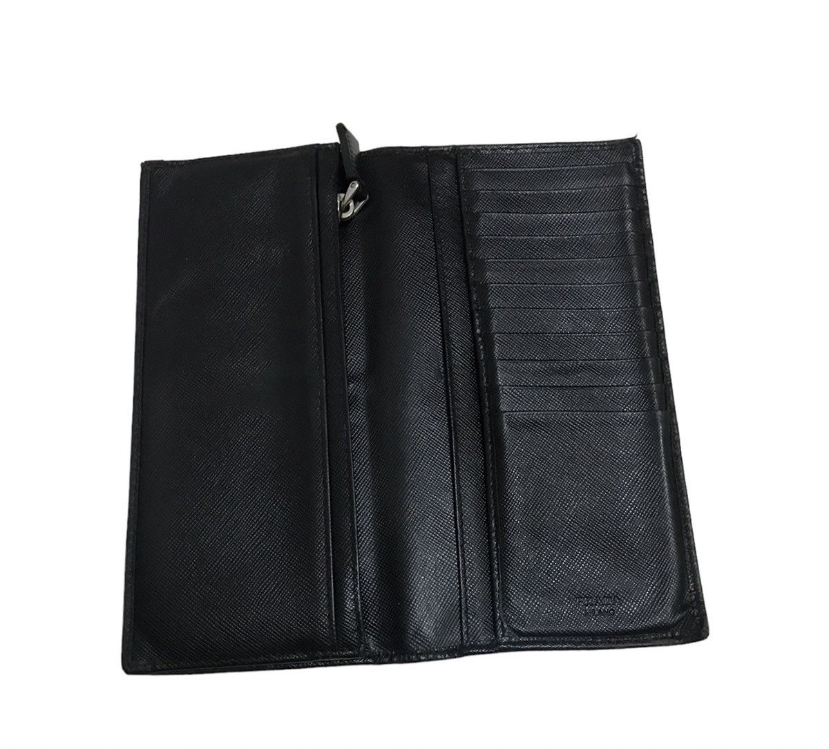 Prada Authentic Leather Prada Purse / Prada Long Wallet Size ONE SIZE - 4 Thumbnail