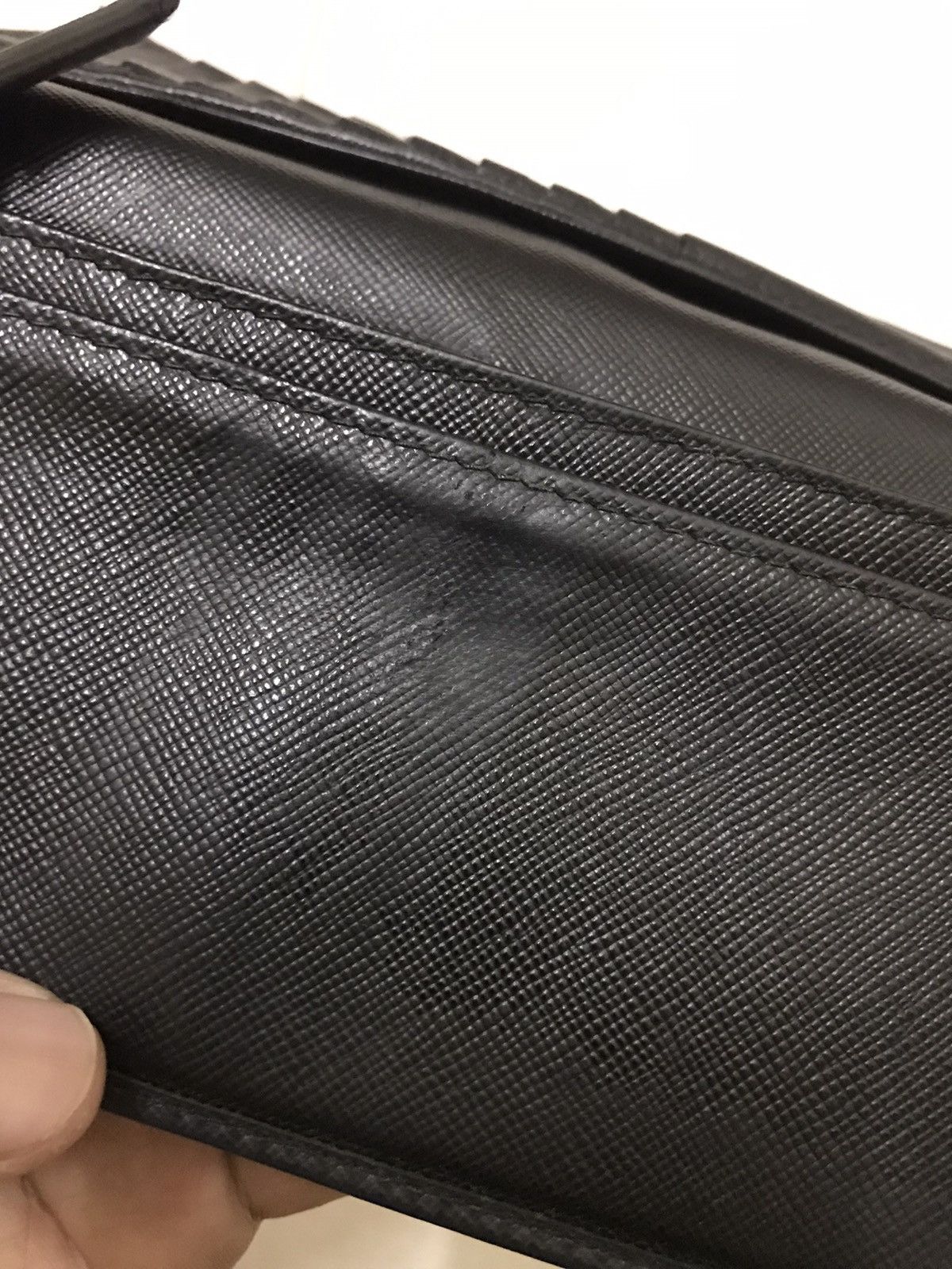 Prada Authentic Leather Prada Purse / Prada Long Wallet Size ONE SIZE - 17 Thumbnail