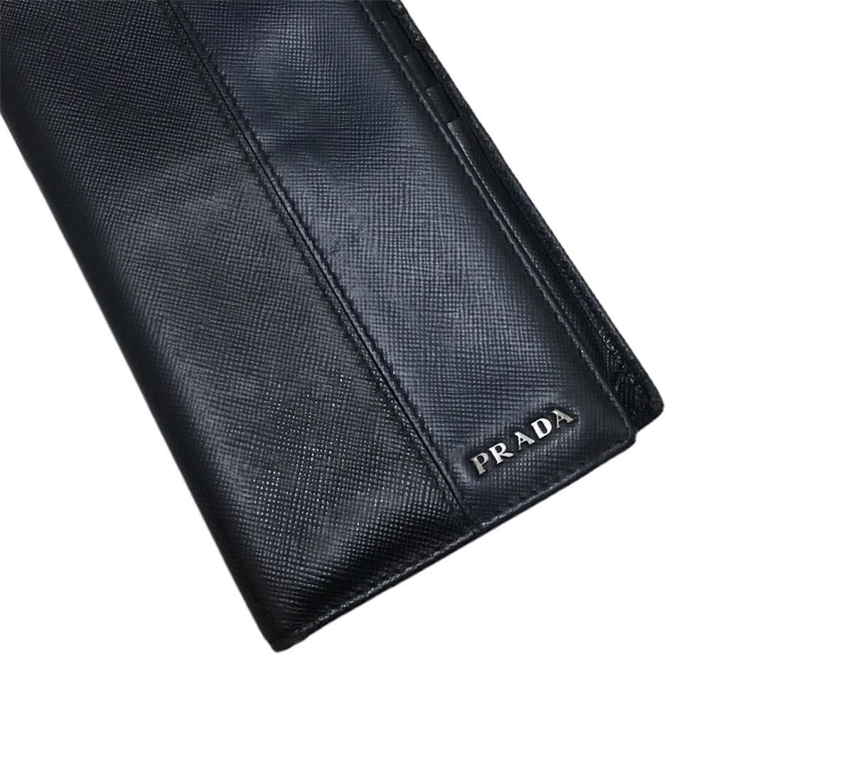 Prada Authentic Leather Prada Purse / Prada Long Wallet Size ONE SIZE - 2 Thumbnail