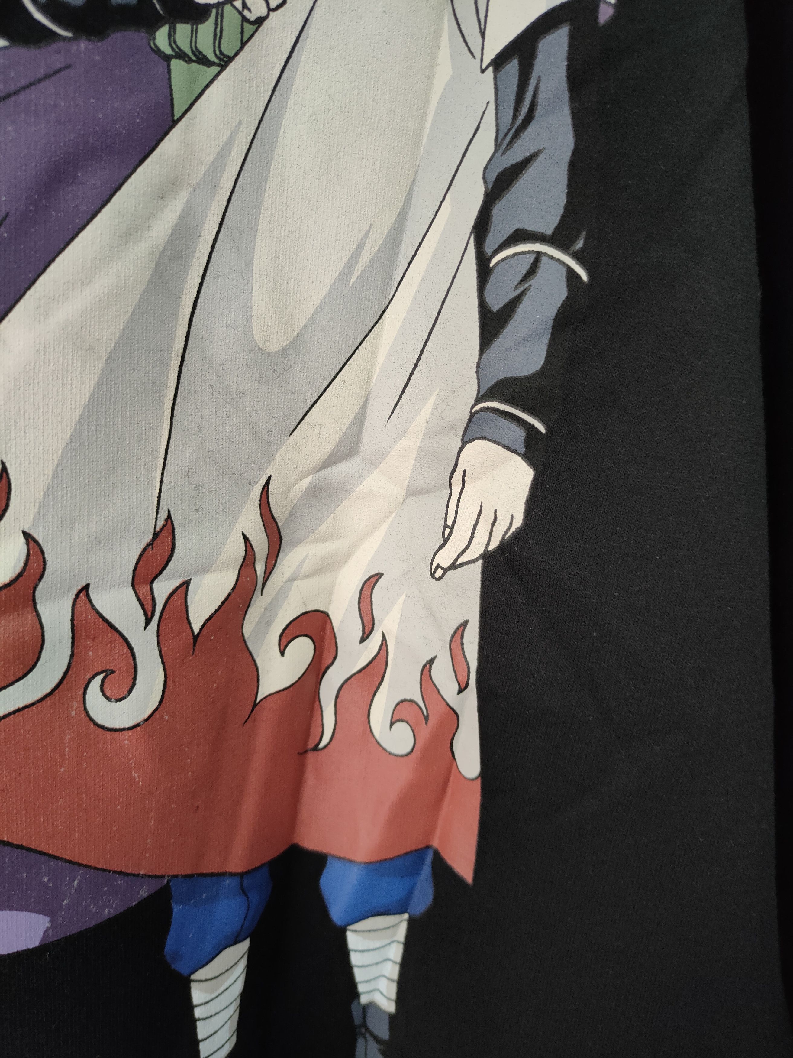 Anime × Japanese Brand × Pull & Bear Naruto Minato Hokage Black Hoodie L Big Graphic on Back Size US L / EU 52-54 / 3 - 13 Thumbnail