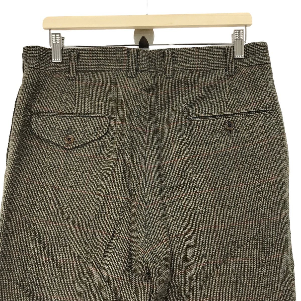 Ralph Lauren Vintage Polo Ralph Lauren Wool Pants Checkered Houndstooth Size US 34 / EU 50 - 4 Thumbnail