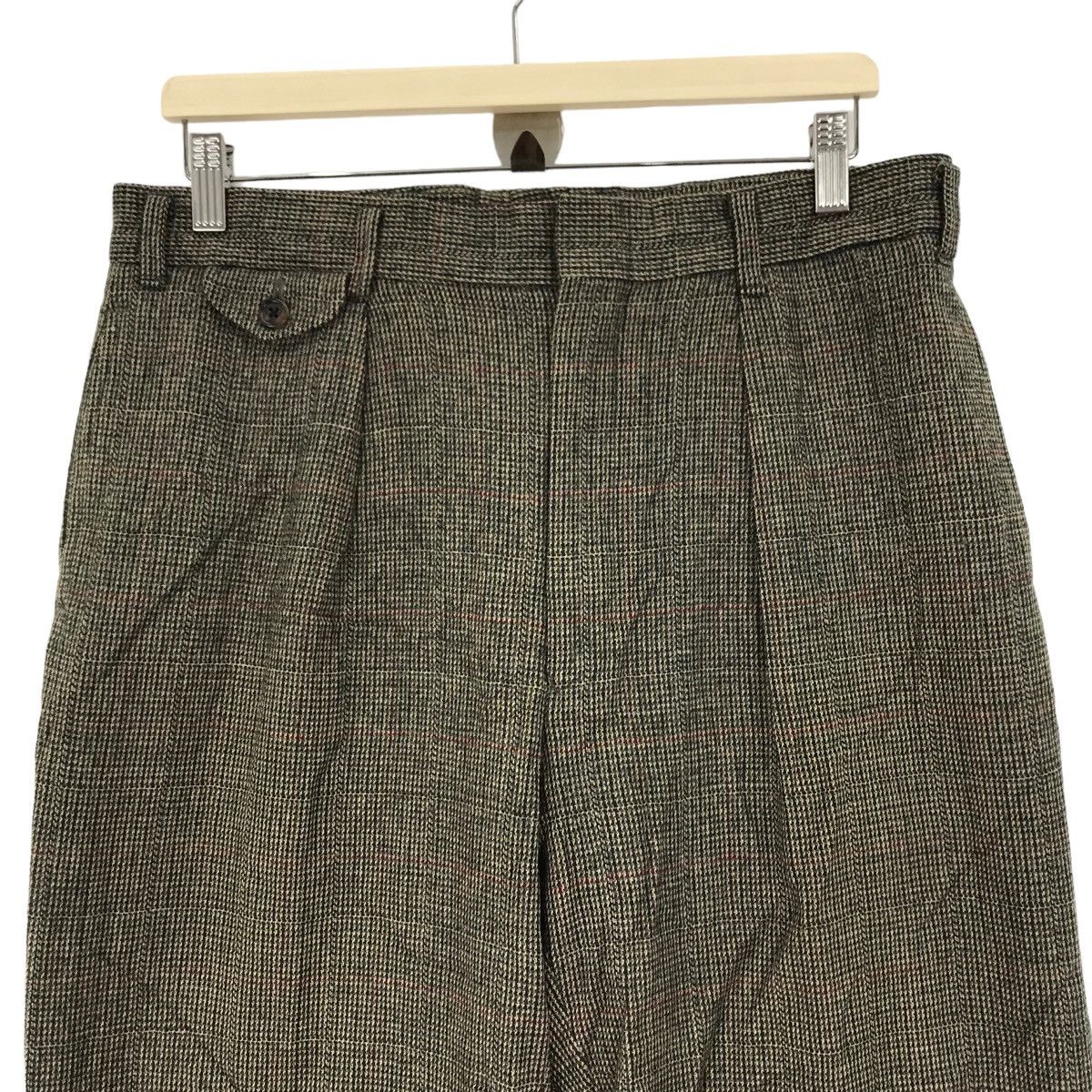 Ralph Lauren Vintage Polo Ralph Lauren Wool Pants Checkered Houndstooth Size US 34 / EU 50 - 2 Thumbnail