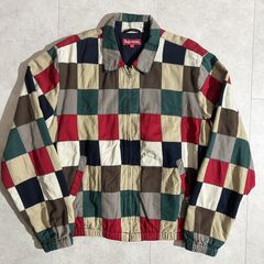 Supreme patchwork hot sale harrington jacket