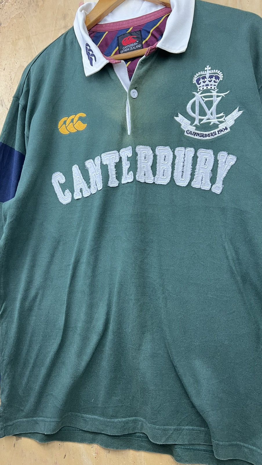 Canterbury of New Zealand × Vintage Canterburry of New zealand nice Design Size US L / EU 52-54 / 3 - 11 Thumbnail