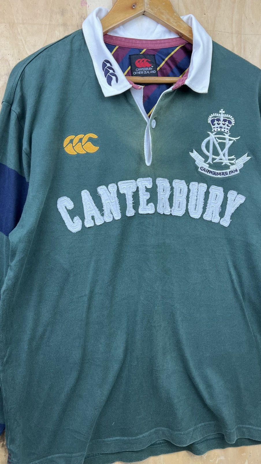 Canterbury of New Zealand × Vintage Canterburry of New zealand nice Design Size US L / EU 52-54 / 3 - 13 Thumbnail