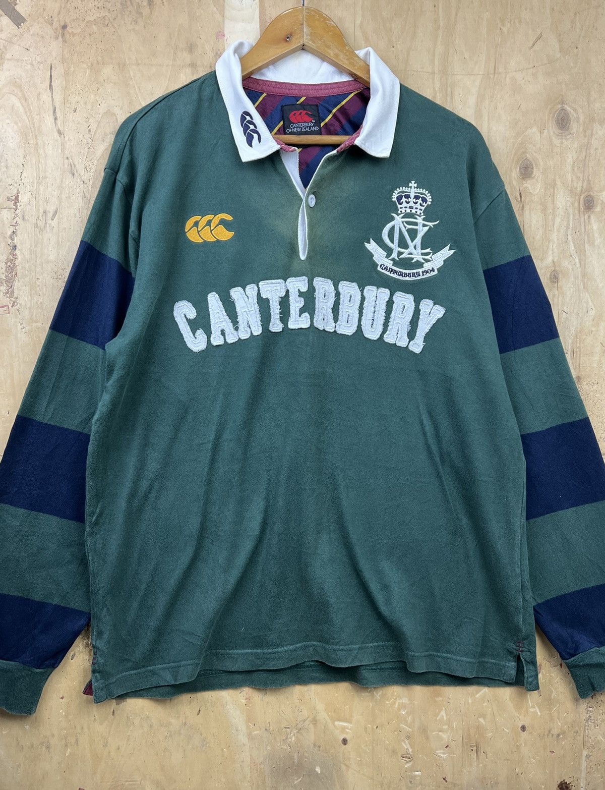 Canterbury of New Zealand × Vintage Canterburry of New zealand nice Design Size US L / EU 52-54 / 3 - 3 Thumbnail