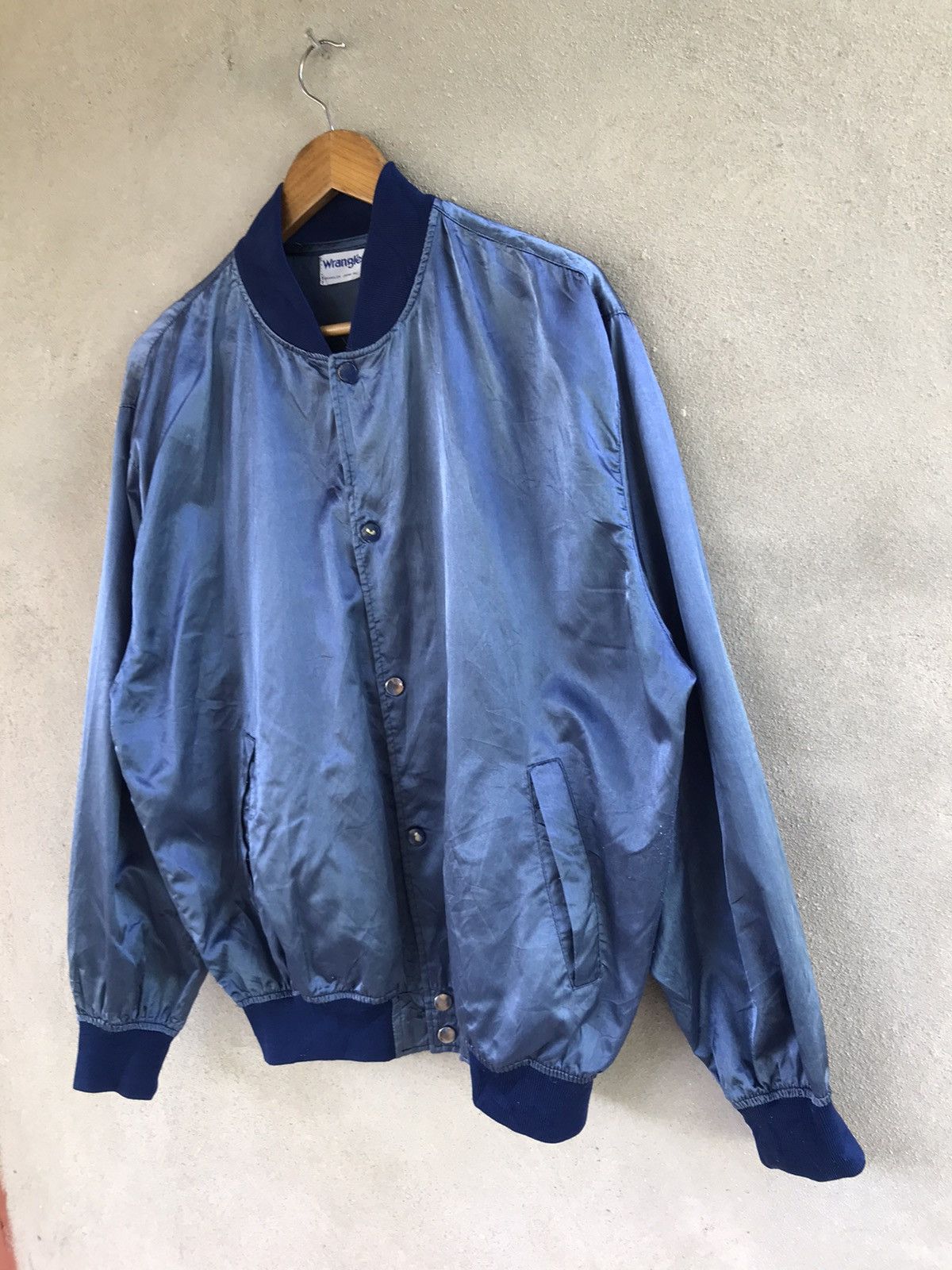 Wrangler RARE VINTAGE 90s WRANGLER VARSITY STYLE JACKET Size US L / EU 52-54 / 3 - 7 Thumbnail