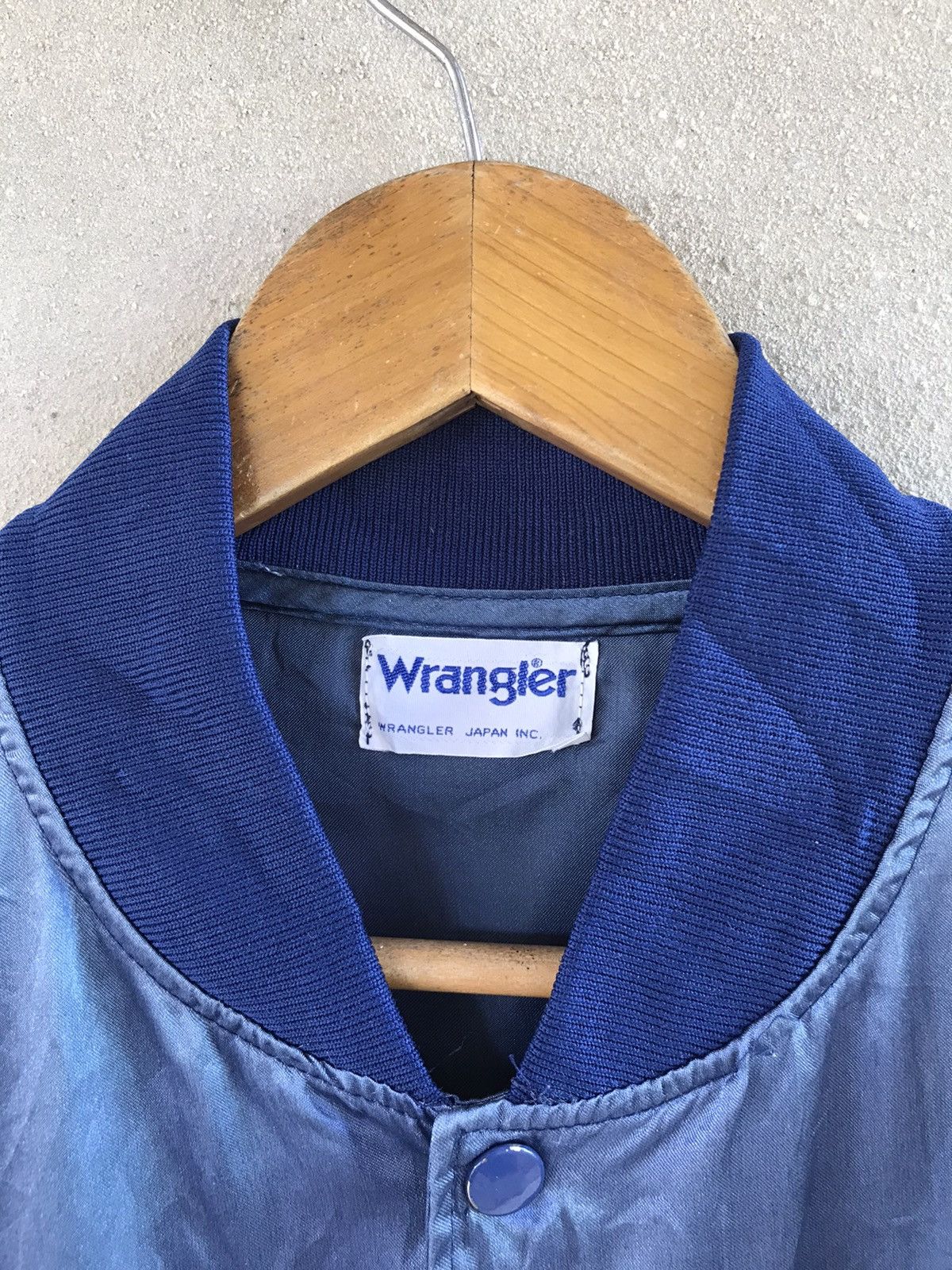 Wrangler RARE VINTAGE 90s WRANGLER VARSITY STYLE JACKET Size US L / EU 52-54 / 3 - 8 Thumbnail