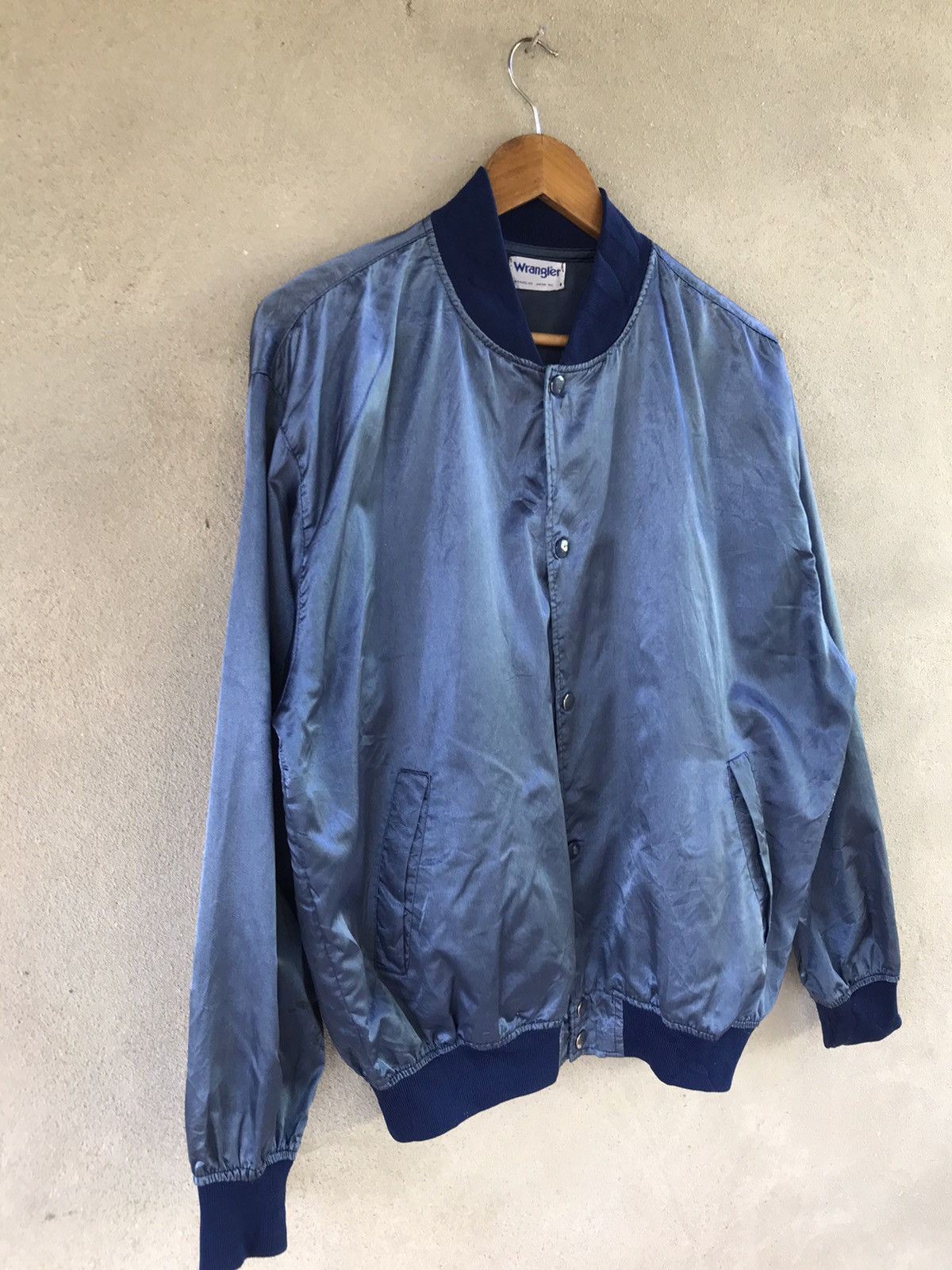 Wrangler RARE VINTAGE 90s WRANGLER VARSITY STYLE JACKET Size US L / EU 52-54 / 3 - 6 Thumbnail