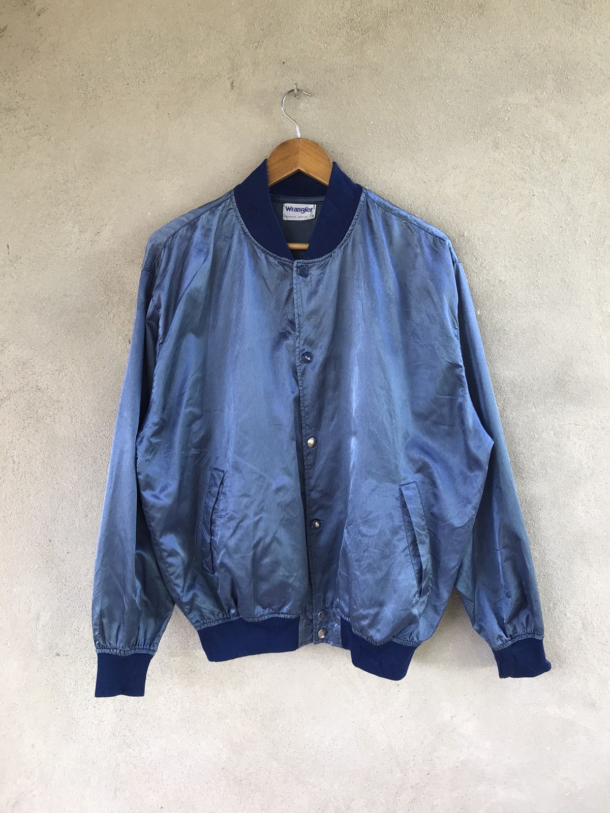 Wrangler RARE VINTAGE 90s WRANGLER VARSITY STYLE JACKET Size US L / EU 52-54 / 3 - 5 Thumbnail