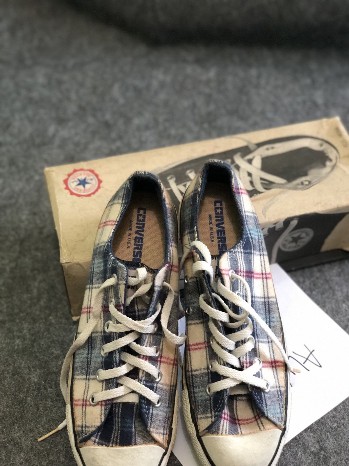 Converse OG Vintage 1990s Converse Made In Usa Size US 9 / EU 42 - 8 Thumbnail