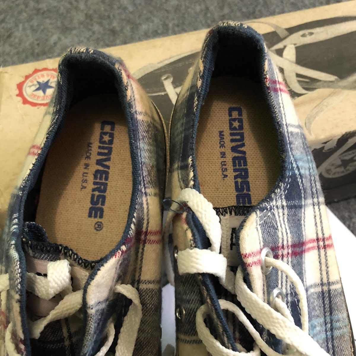 Converse OG Vintage 1990s Converse Made In Usa Size US 9 / EU 42 - 6 Thumbnail