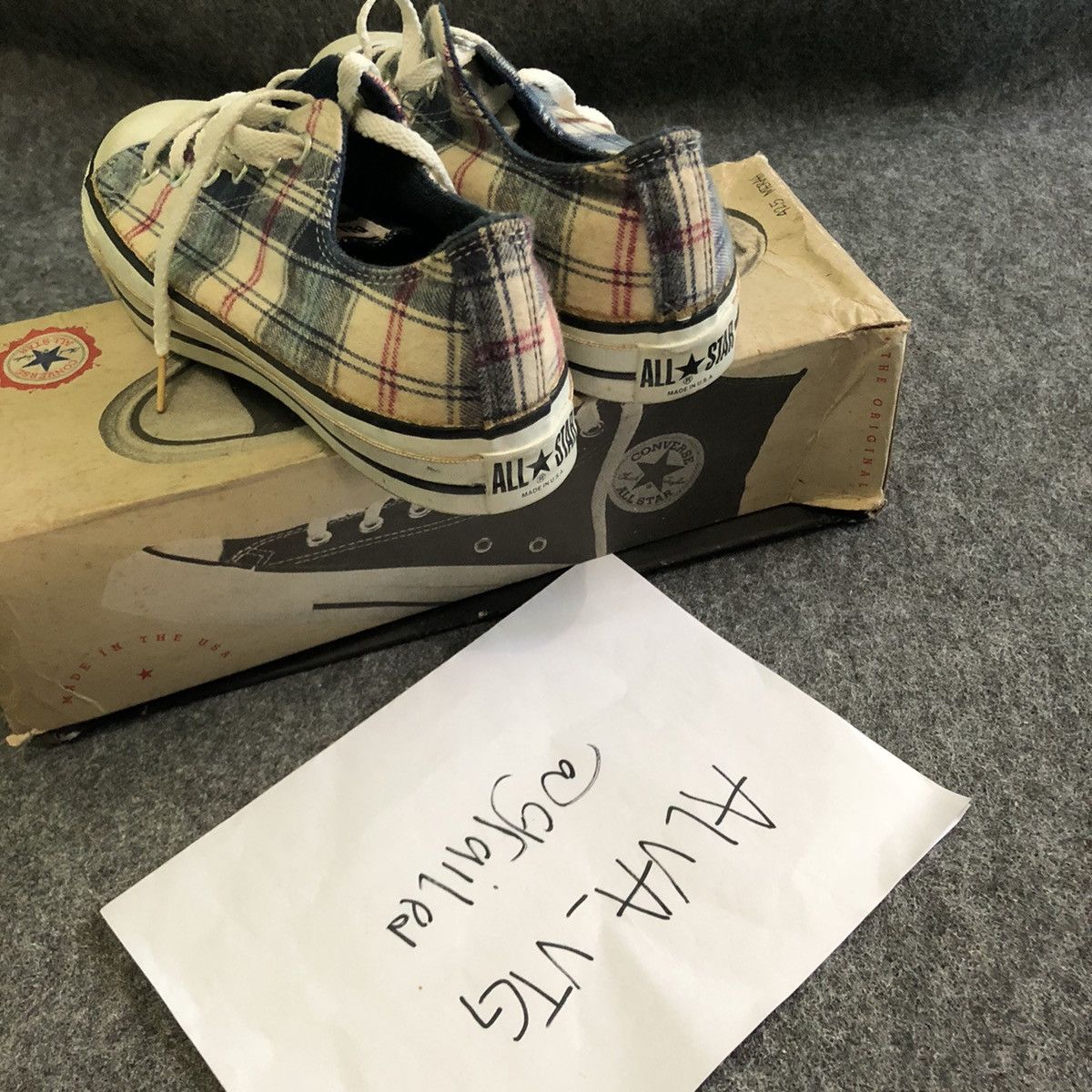 Converse OG Vintage 1990s Converse Made In Usa Size US 9 / EU 42 - 7 Thumbnail
