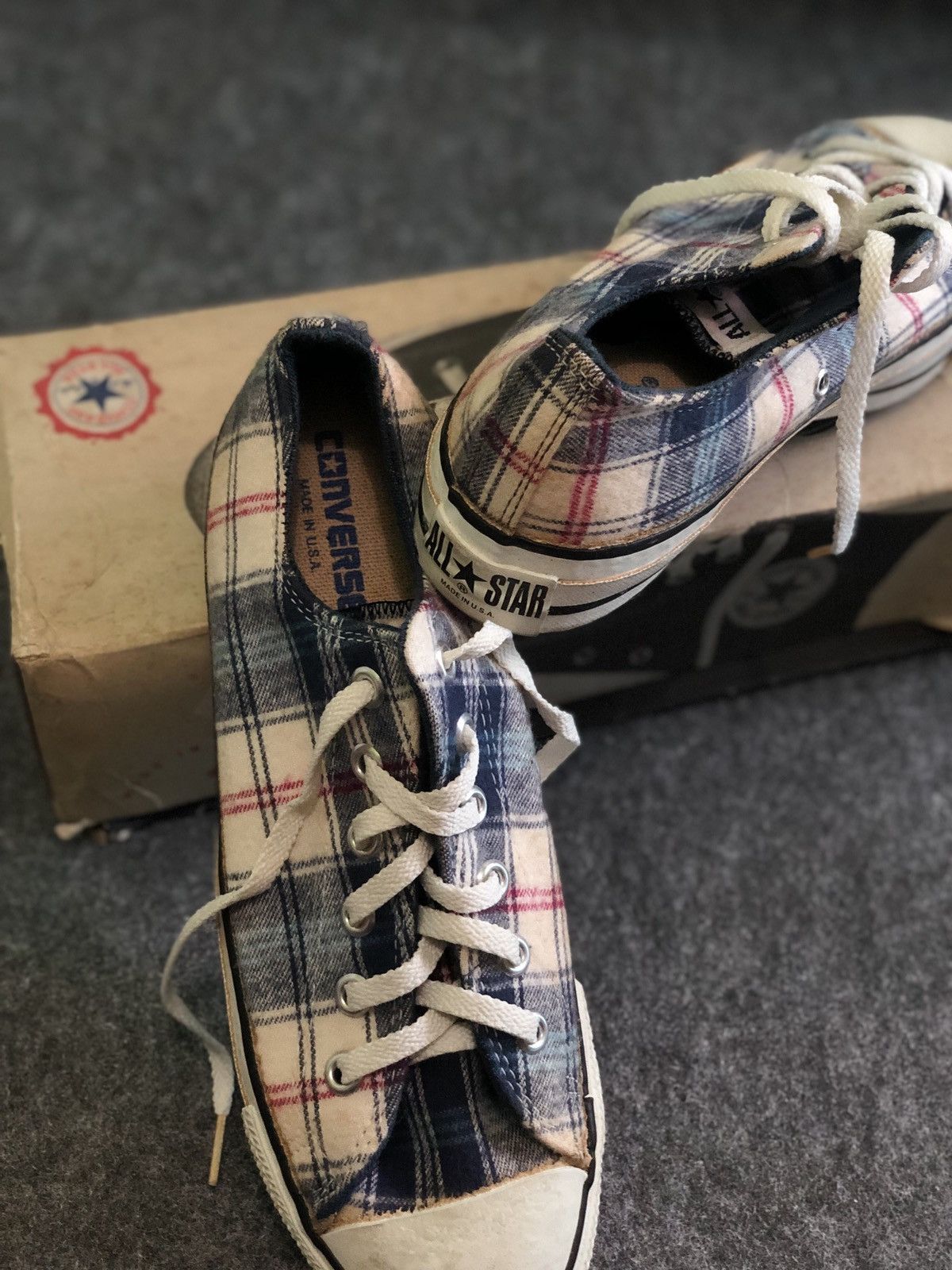 Converse OG Vintage 1990s Converse Made In Usa Size US 9 / EU 42 - 10 Thumbnail