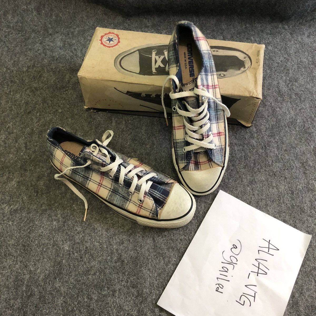 Converse OG Vintage 1990s Converse Made In Usa Size US 9 / EU 42 - 2 Thumbnail