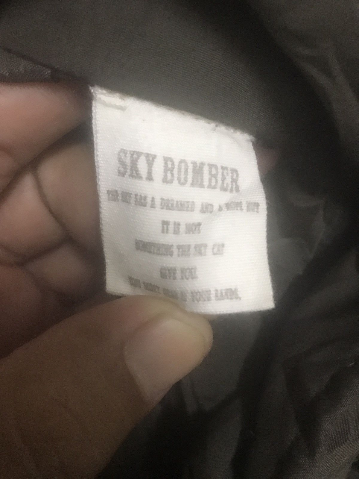 Japanese Brand PUFFER JACKET SKY BOMBER. (GJ20) Size L / US 10 / IT 46 - 3 Thumbnail