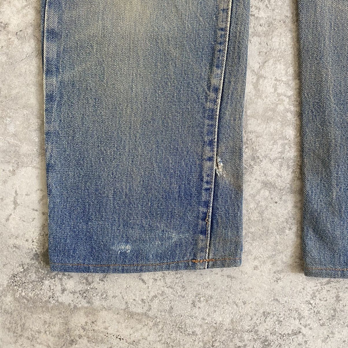 Levi's Vintage 70’s 80's Levi's 501 Ripped Selvedge Denim Jeans Size US 31 - 5 Thumbnail