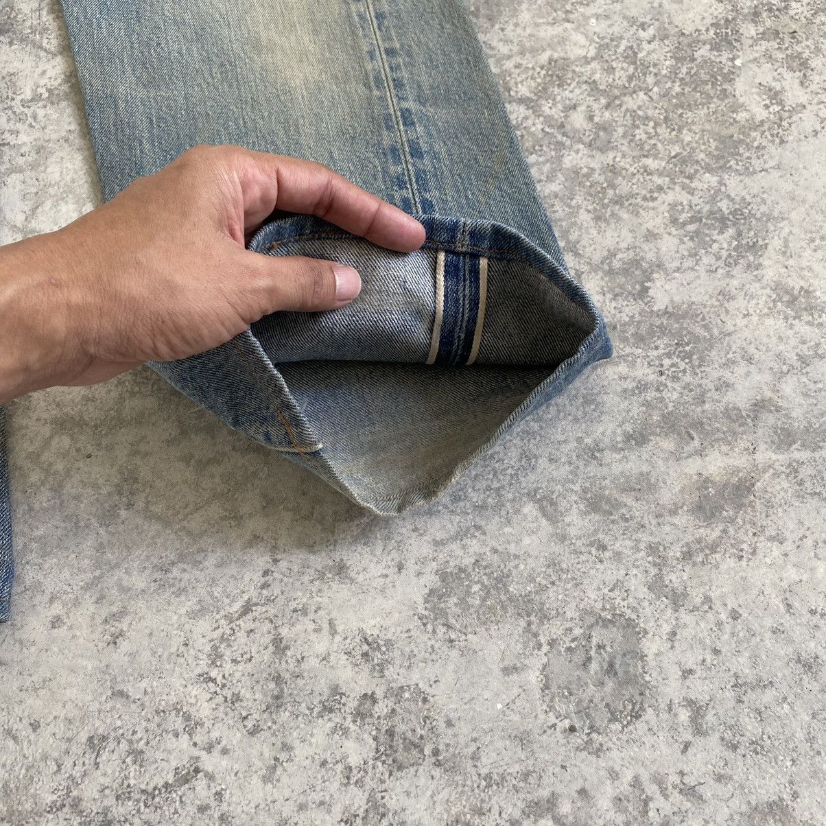 Levi's Vintage 70’s 80's Levi's 501 Ripped Selvedge Denim Jeans Size US 31 - 6 Thumbnail