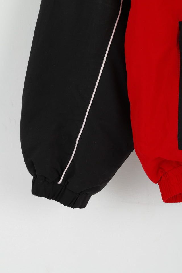 Vintage Shamp Men XL Jacket Black Red All Sports Activewear 0620 Size US XL / EU 56 / 4 - 3 Thumbnail