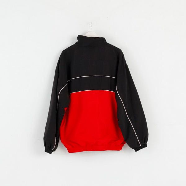 Vintage Shamp Men XL Jacket Black Red All Sports Activewear 0620 Size US XL / EU 56 / 4 - 6 Thumbnail