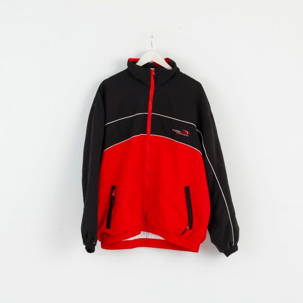 Vintage Shamp Men XL Jacket Black Red All Sports Activewear 0620 Size US XL / EU 56 / 4 - 1 Thumbnail