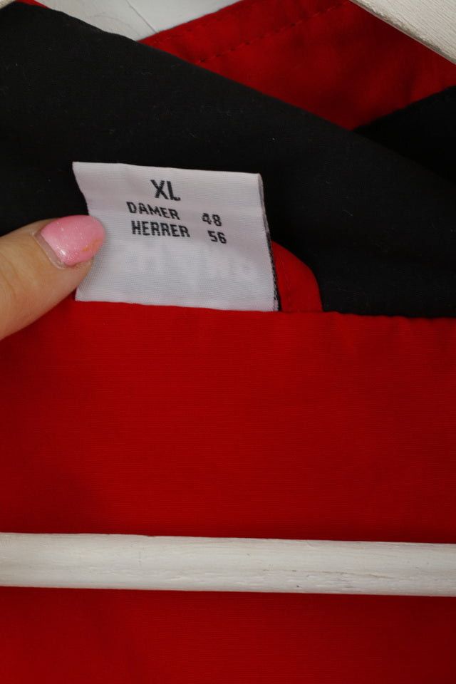 Vintage Shamp Men XL Jacket Black Red All Sports Activewear 0620 Size US XL / EU 56 / 4 - 5 Thumbnail