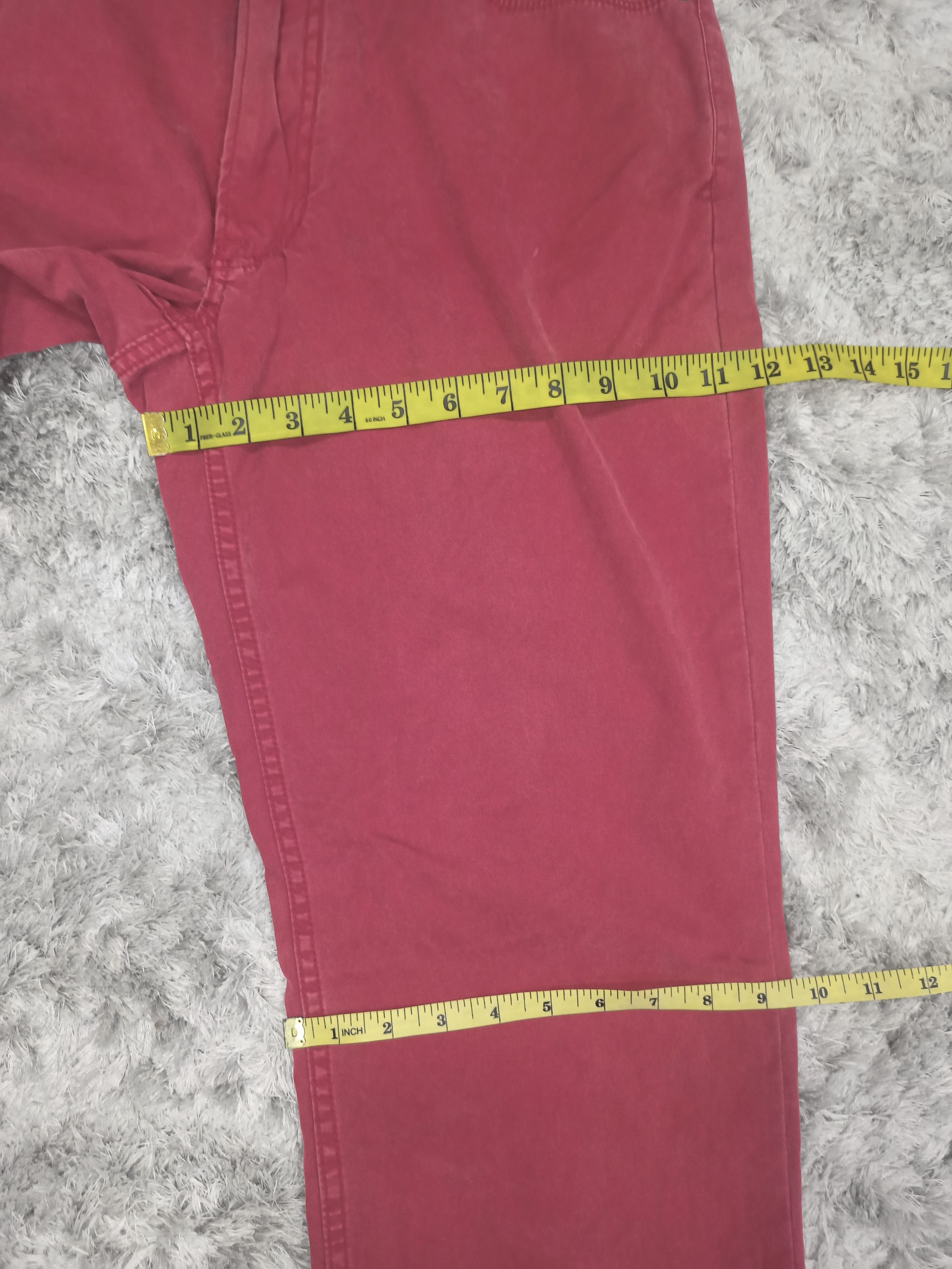 Polo Ralph Lauren Vintage Polo Ralph Lauren Red Denim Pants Size US 33 - 19 Thumbnail